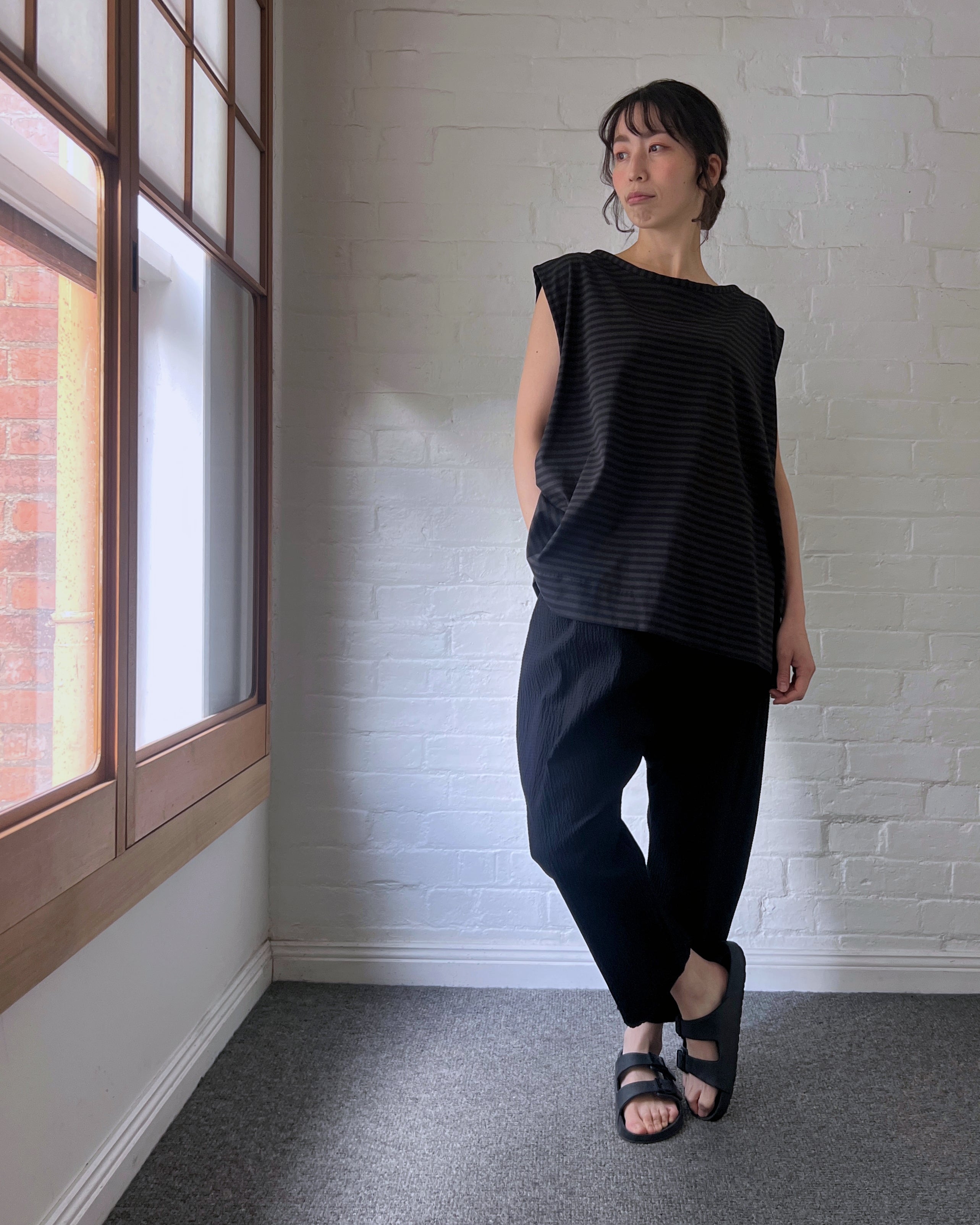 LJ struthers : cotton knit tunic