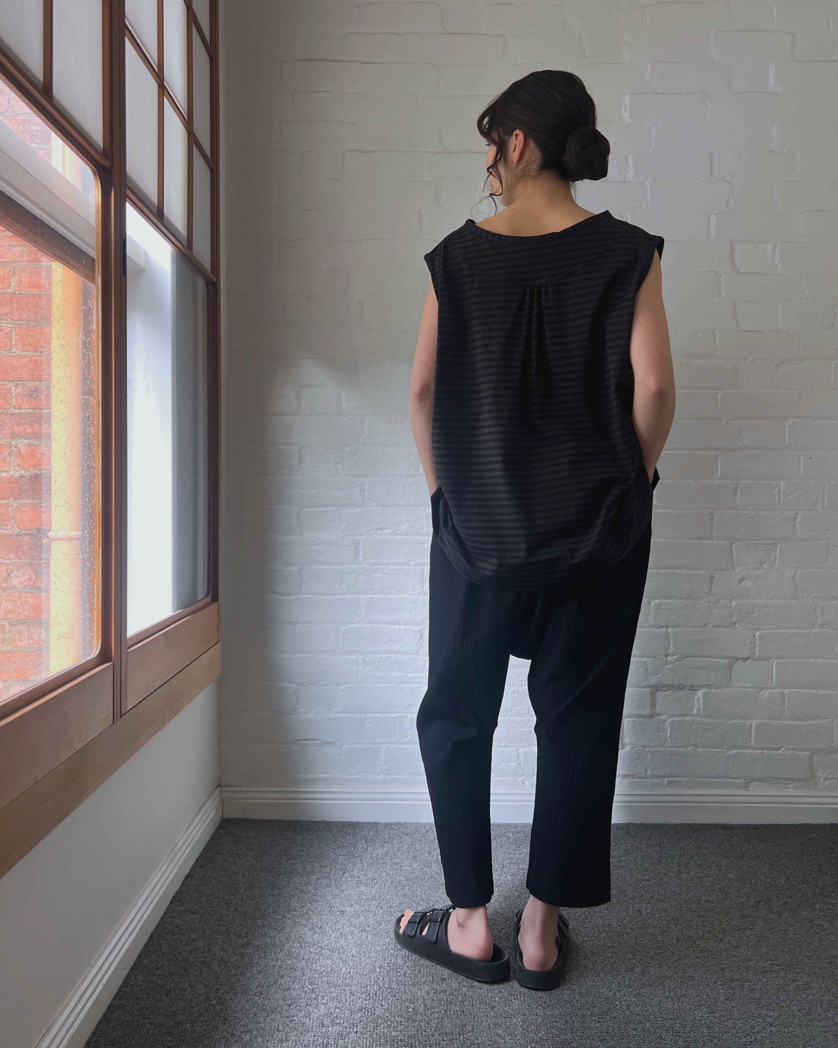 LJ struthers : cotton slouch pants
