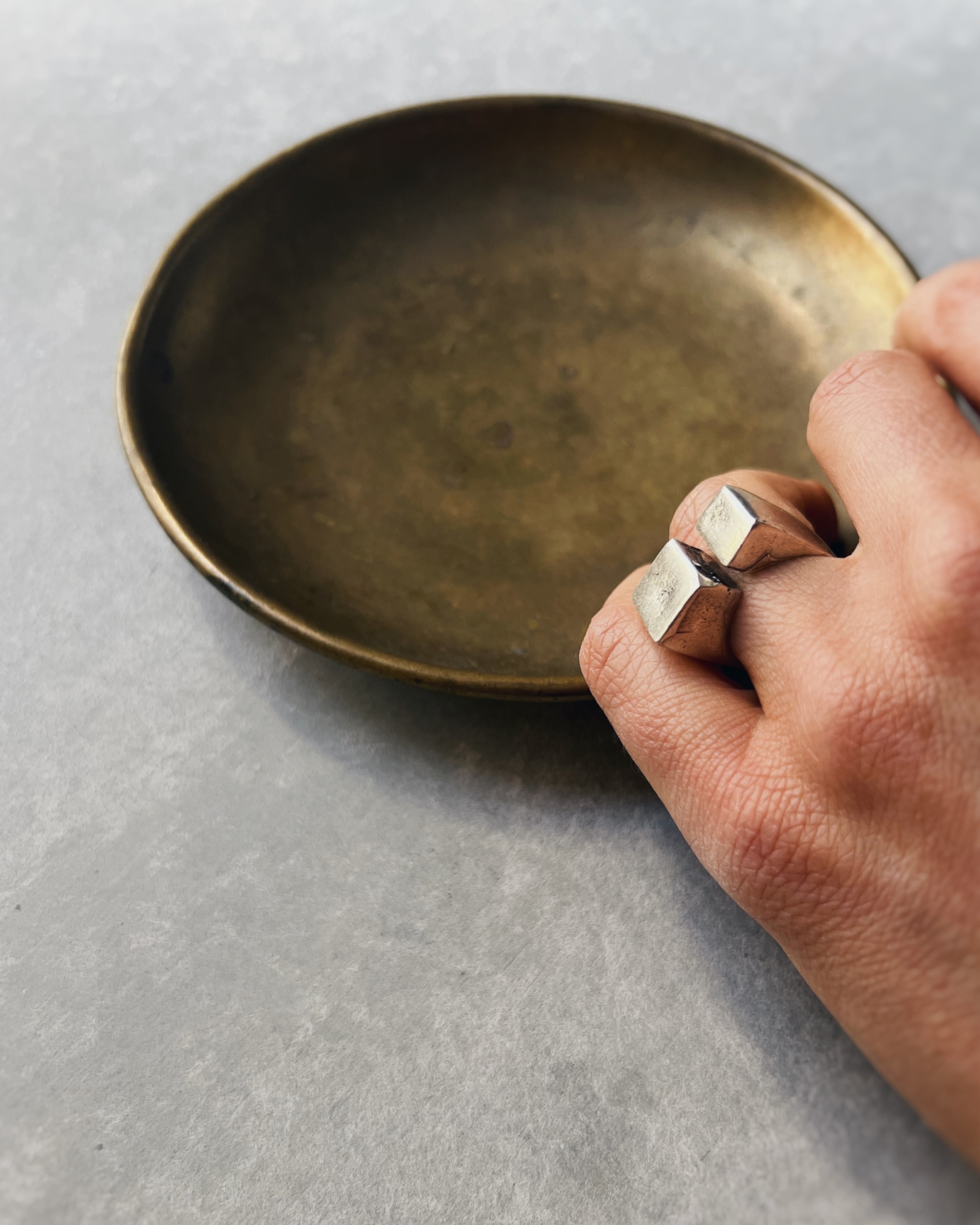 Gülşah Özçelik : silver step ring