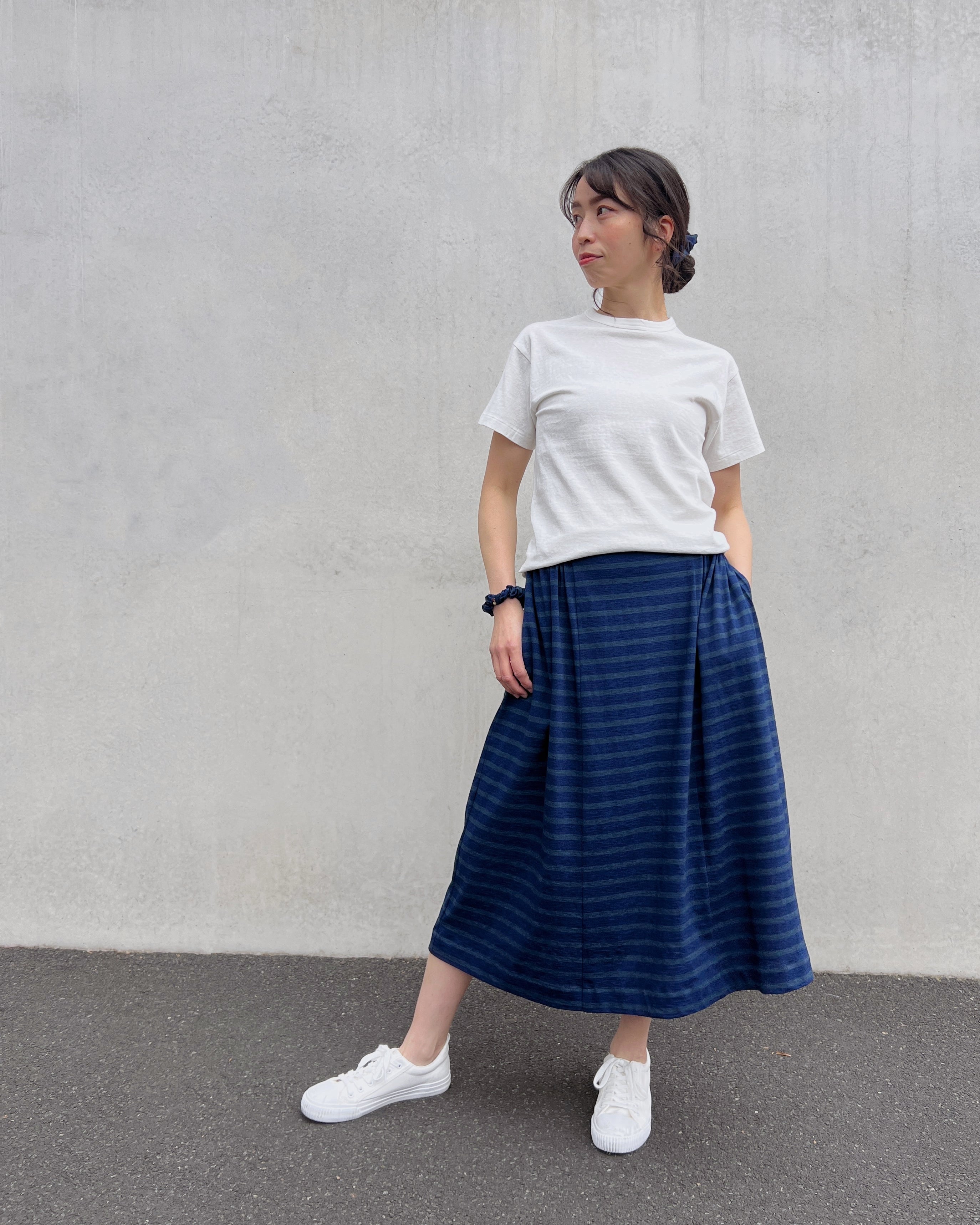 LJ struthers : cotton knit skirt