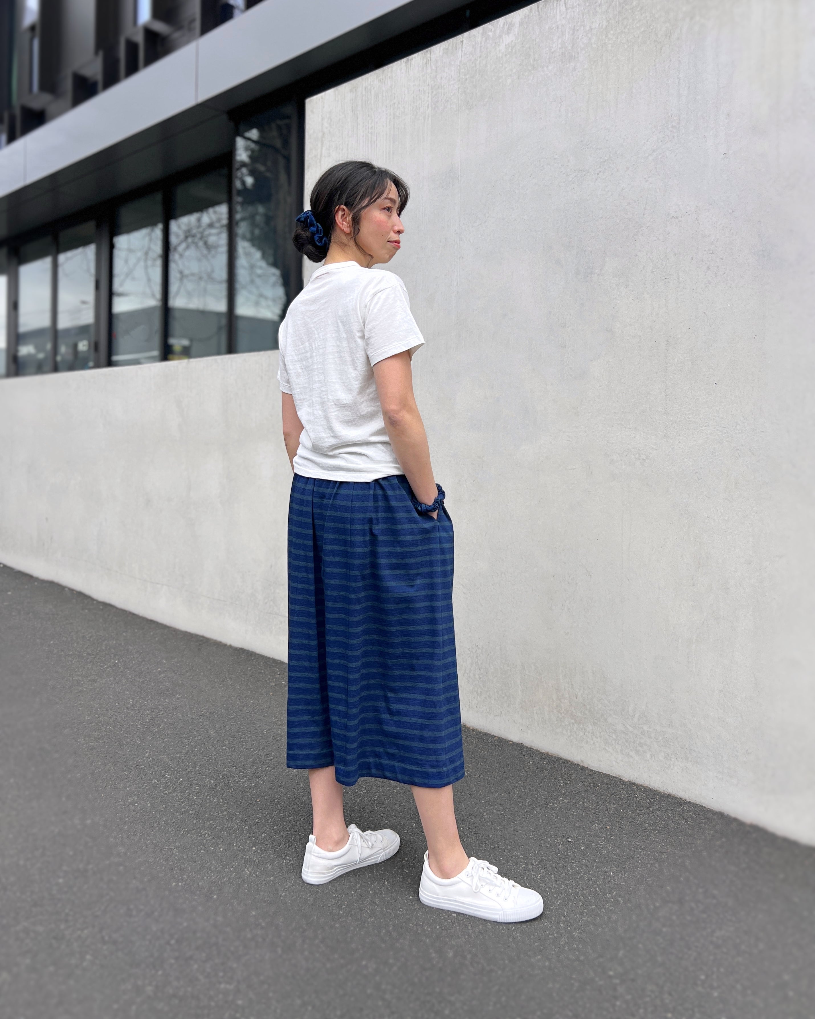 LJ struthers : cotton knit skirt