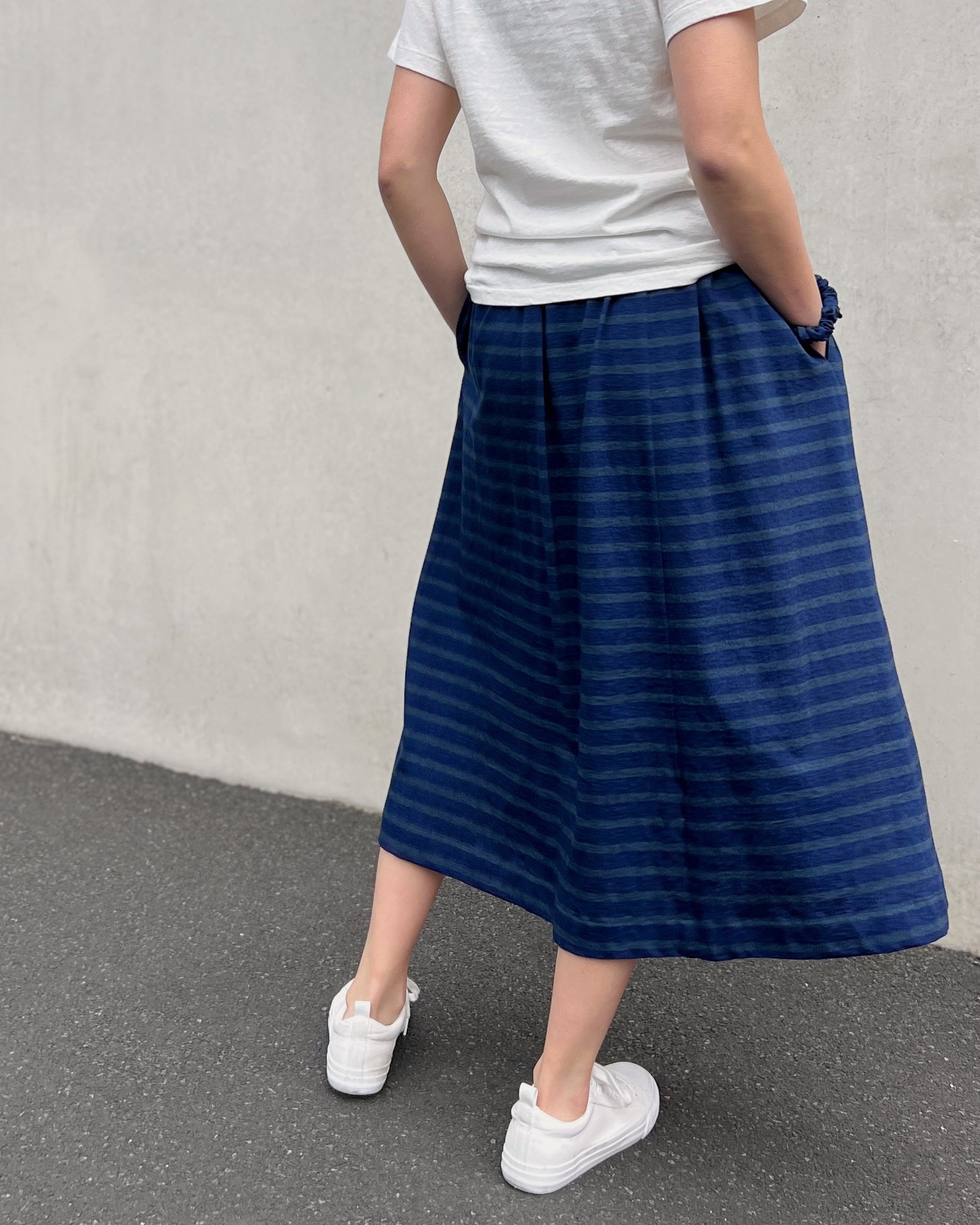 LJ struthers : cotton knit skirt