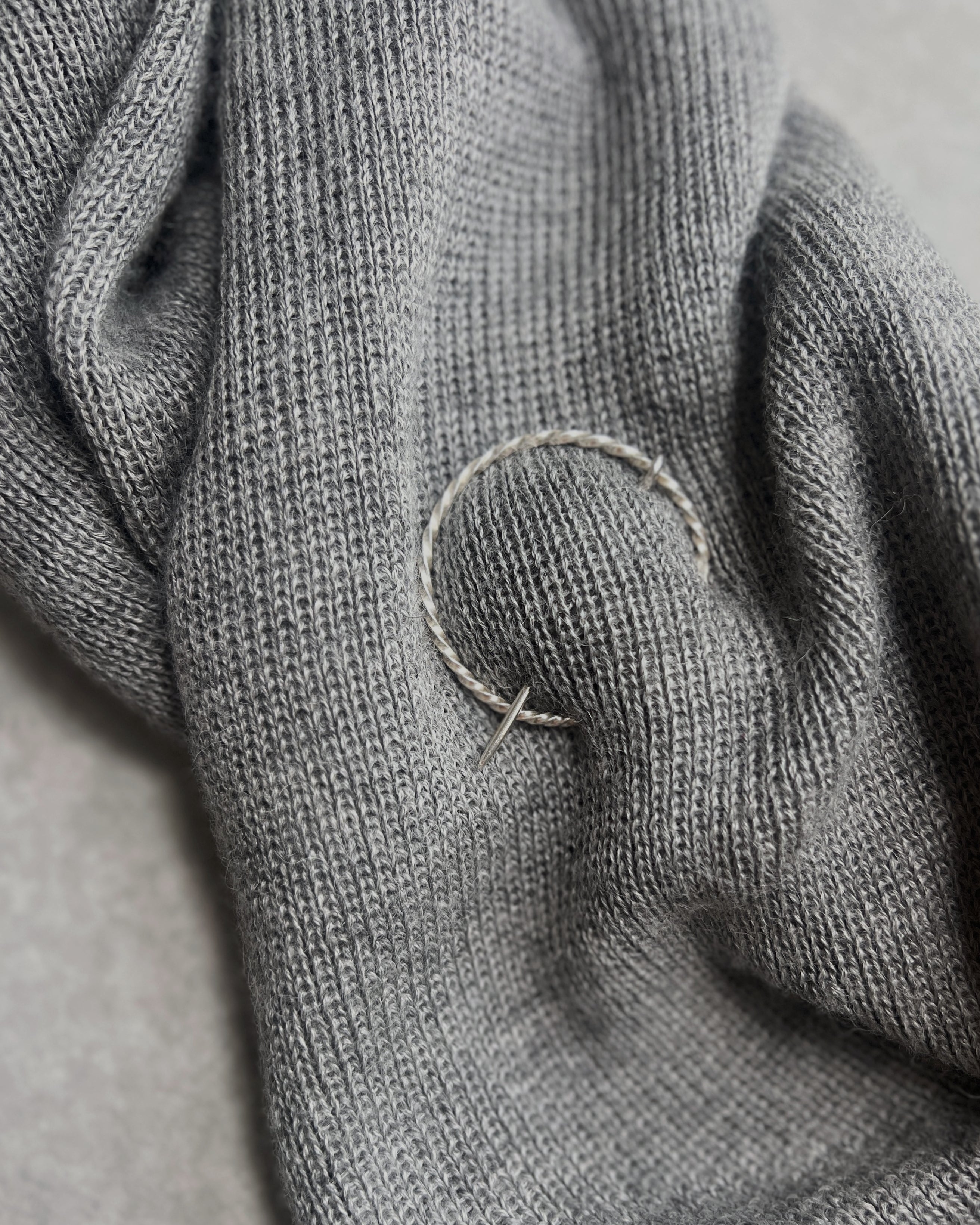 steamylab : sterling silver pin