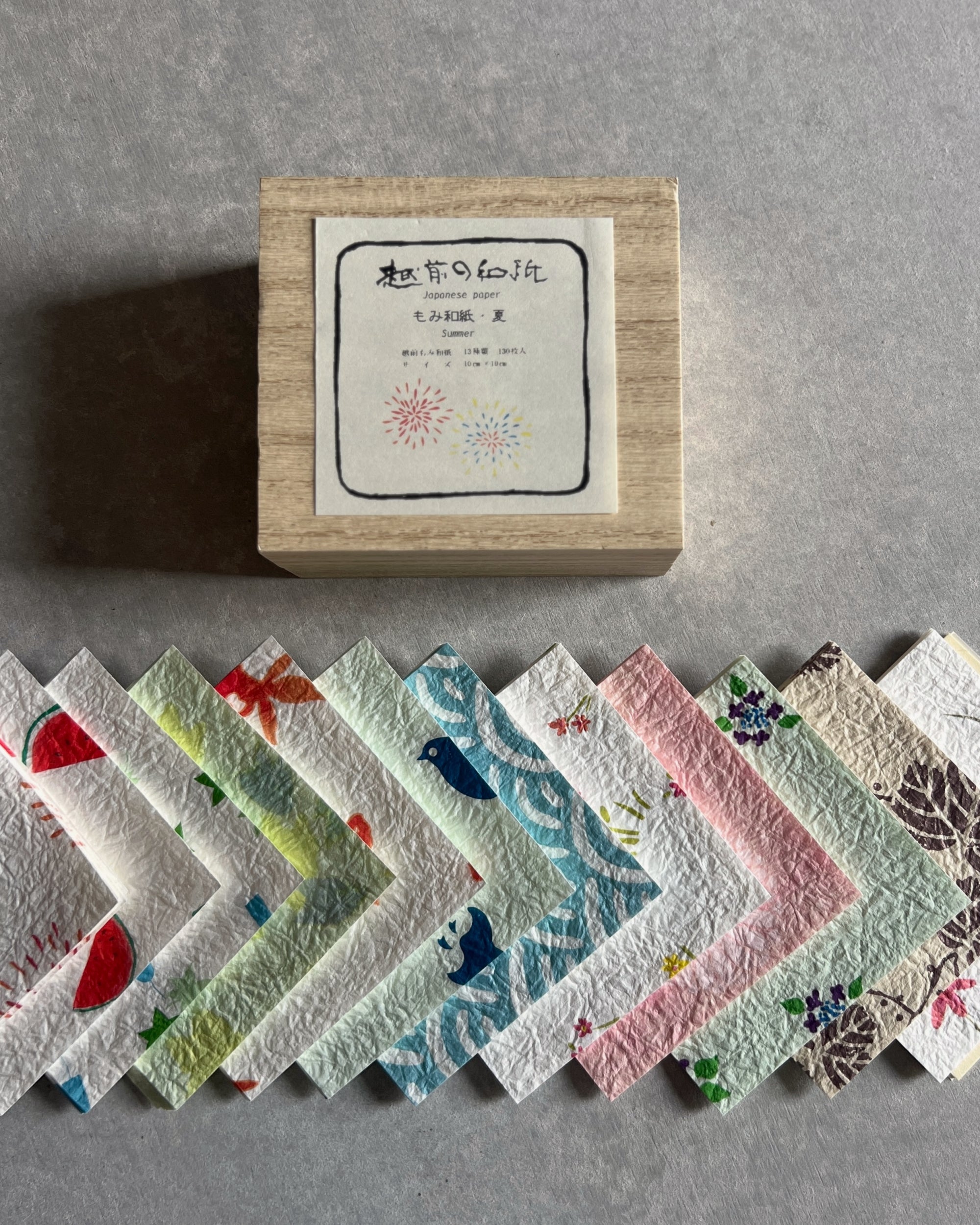 echizen origami paper : summer