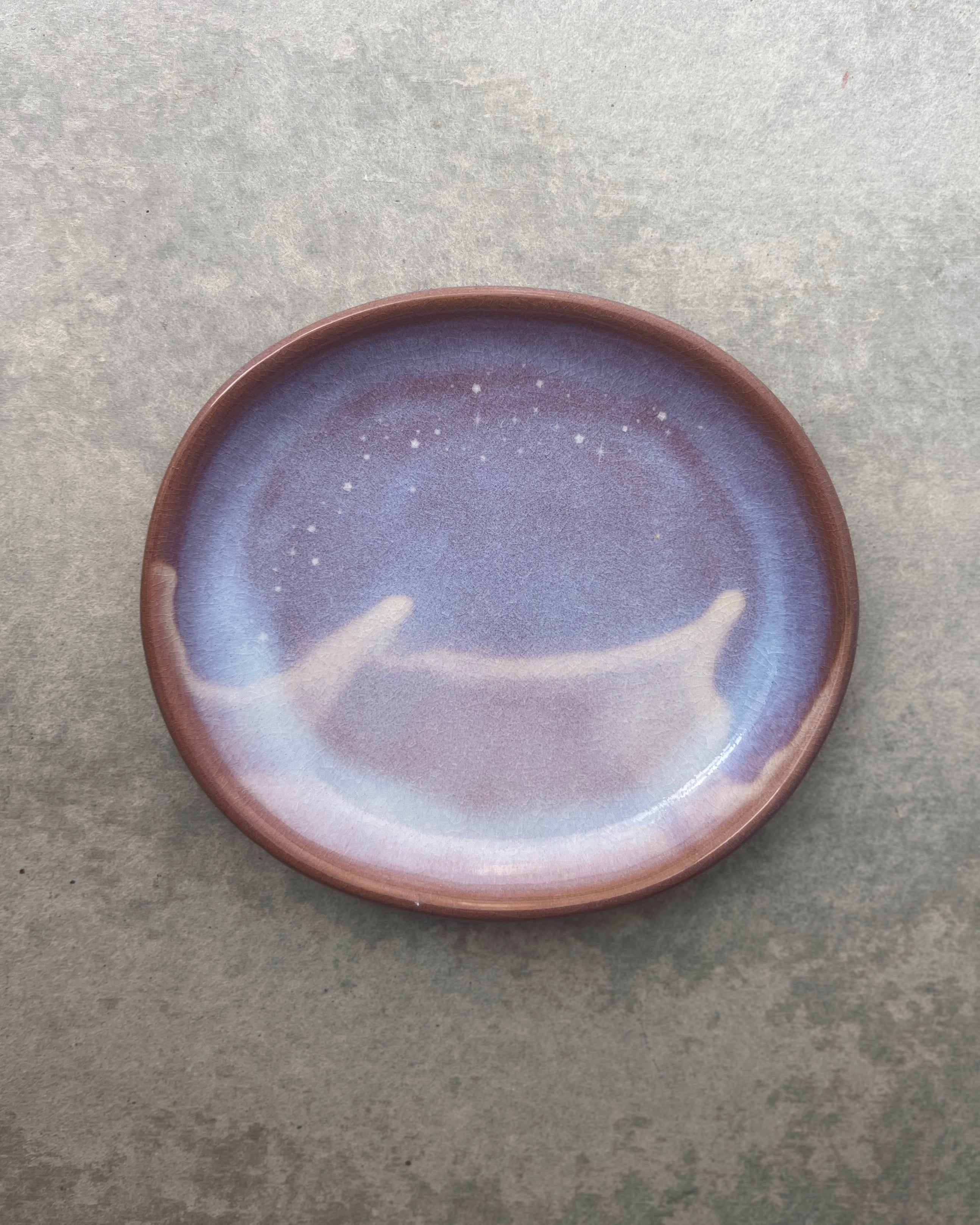 vintage ceramic plate