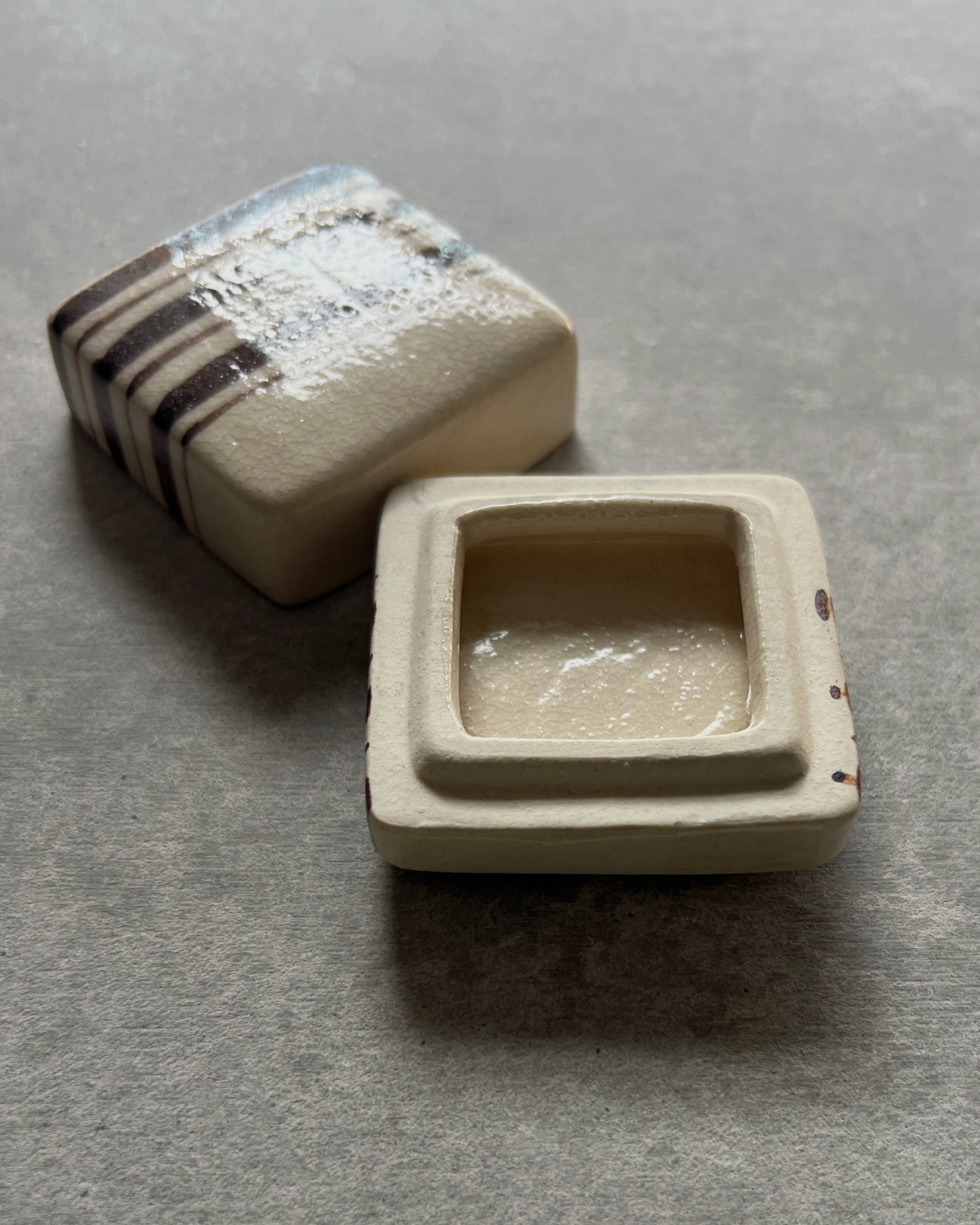 vintage ceramic incense holder