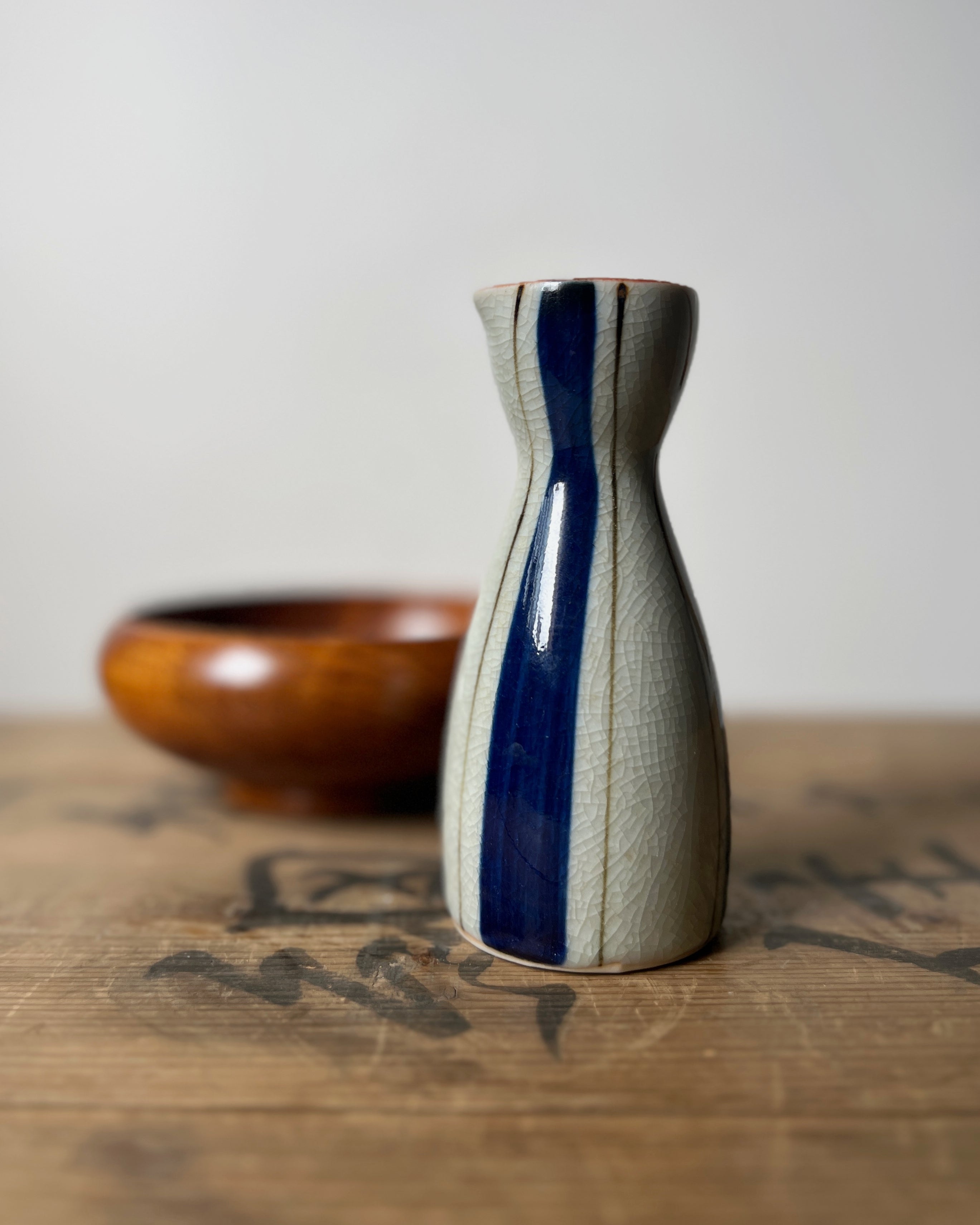 vintage ceramic sake jug