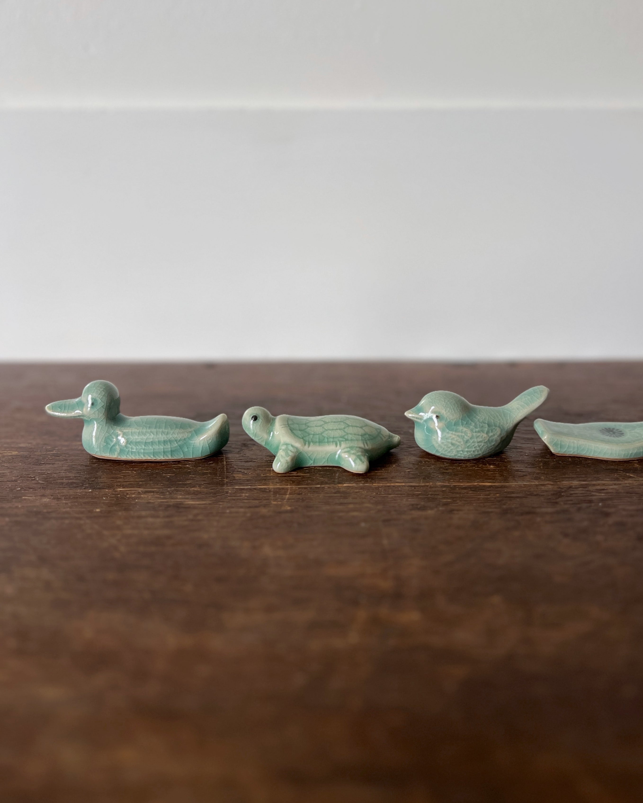 vintage ceramic chopstick rests