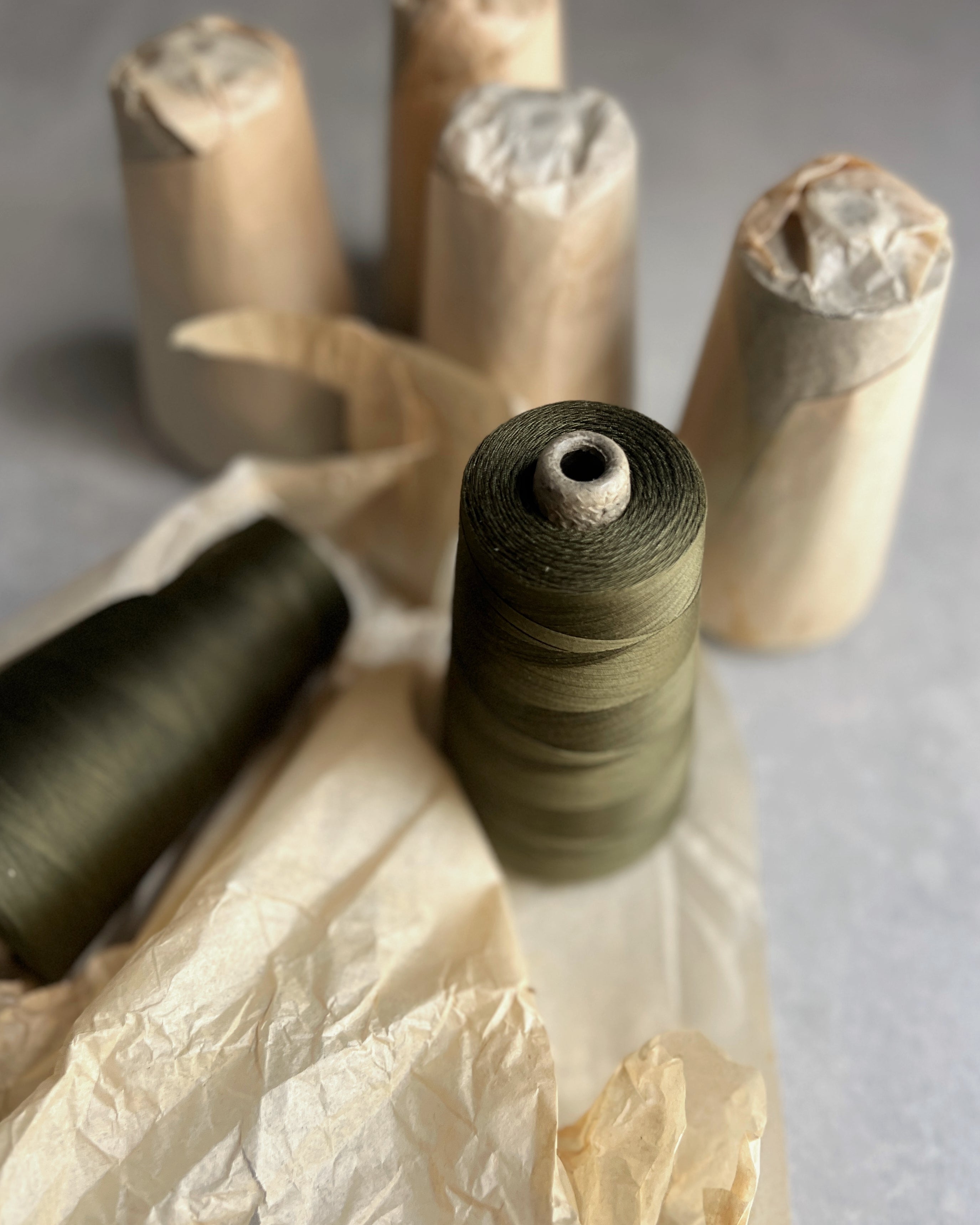 vintage cotton spools overlocking
