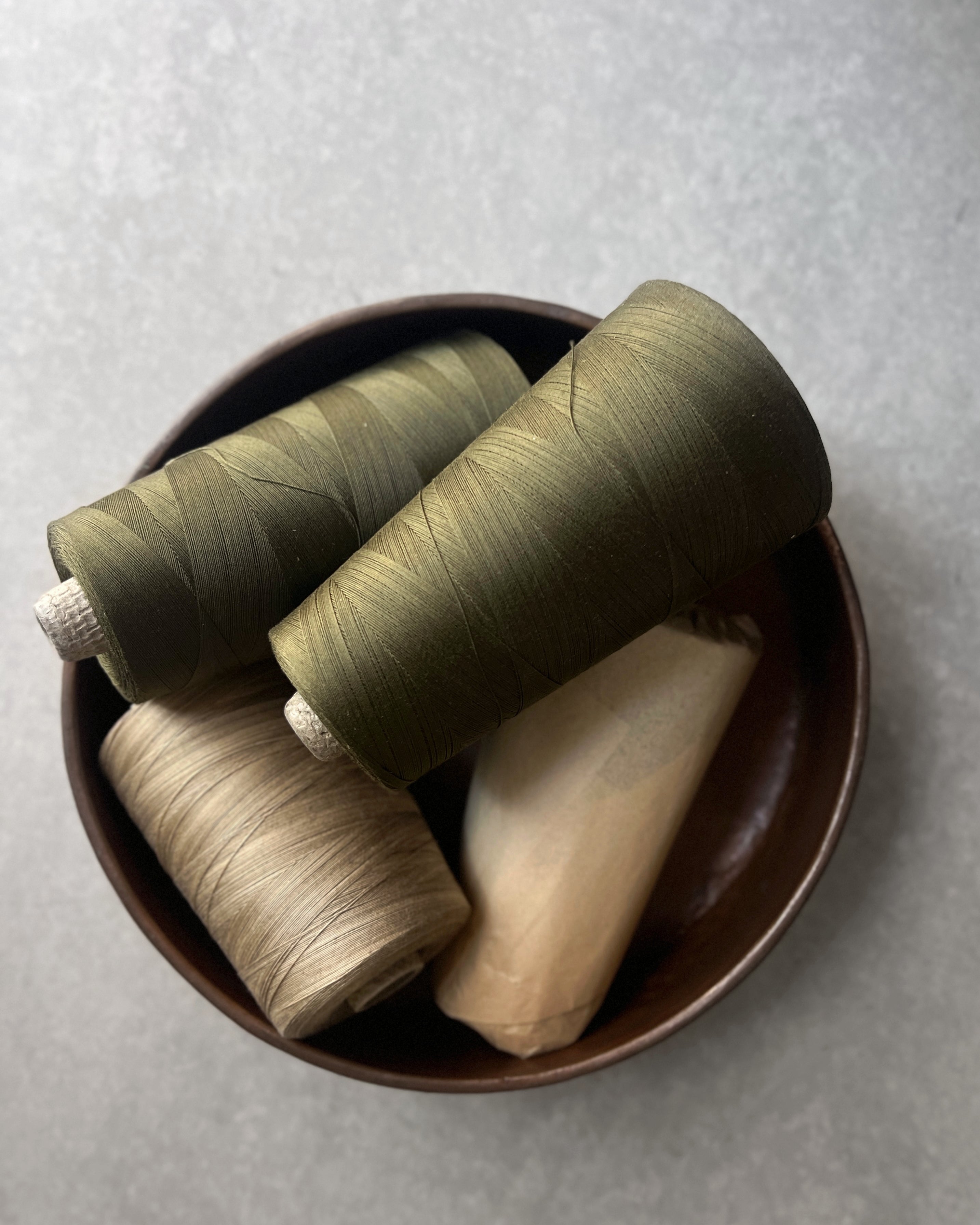 vintage cotton spools overlocking