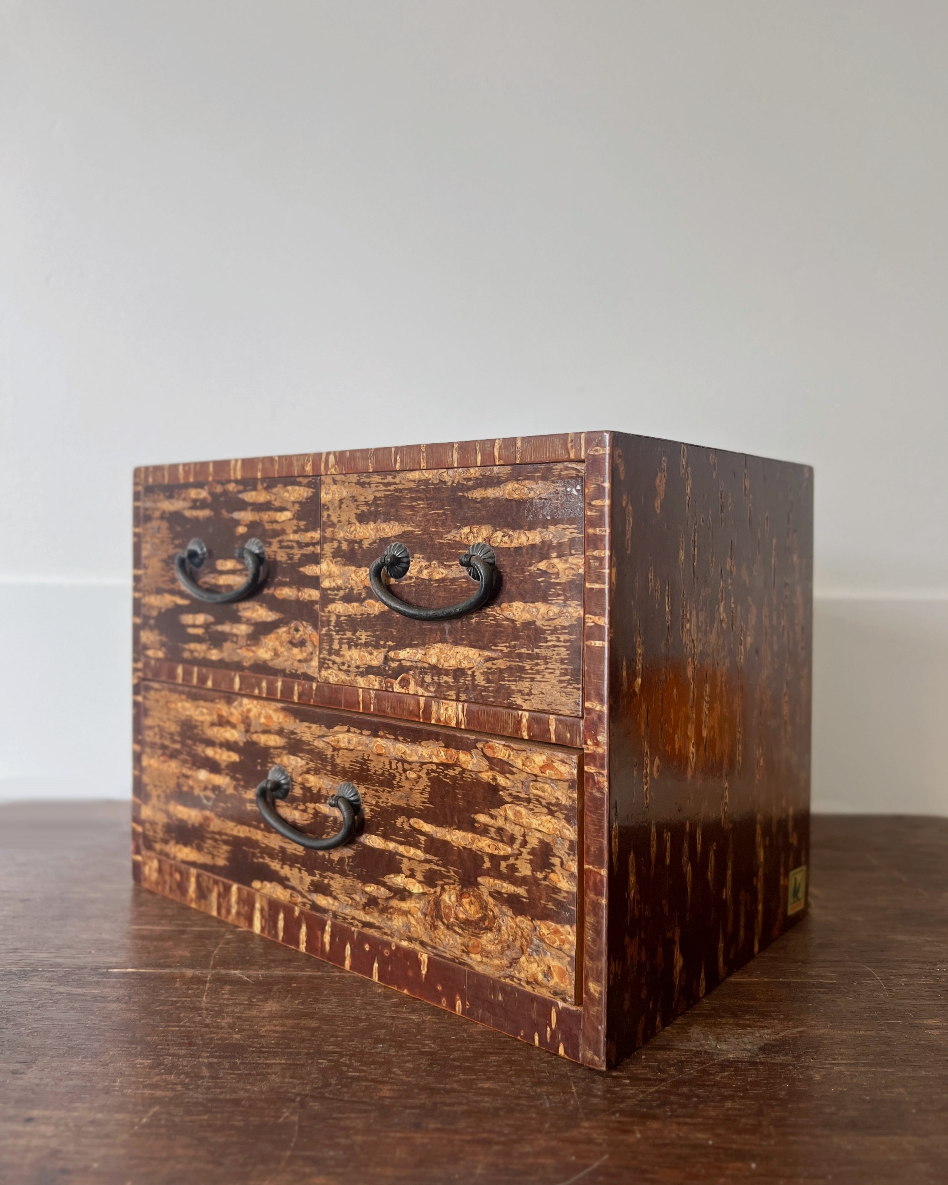 vintage wooden drawers