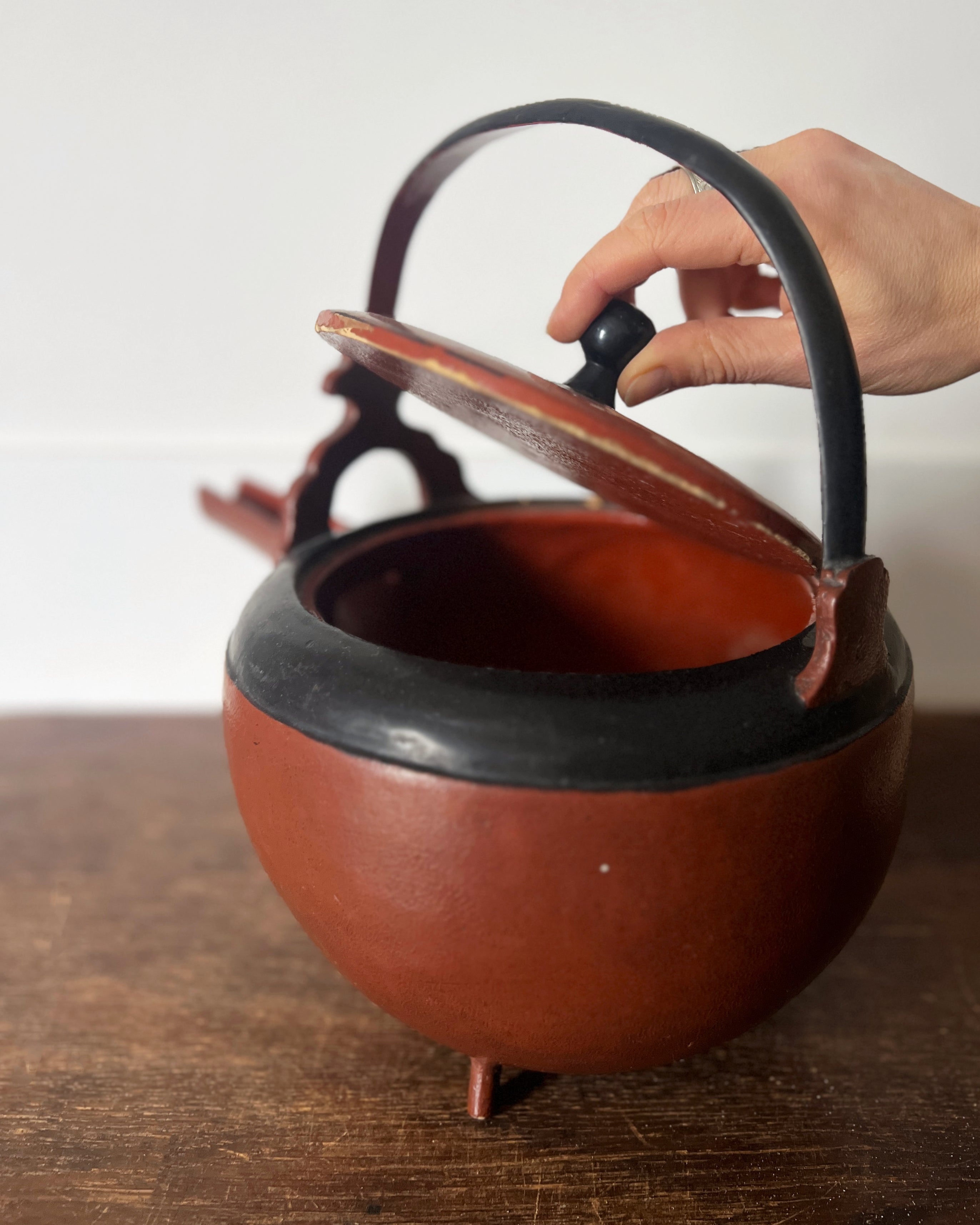 vintage urushi teapot