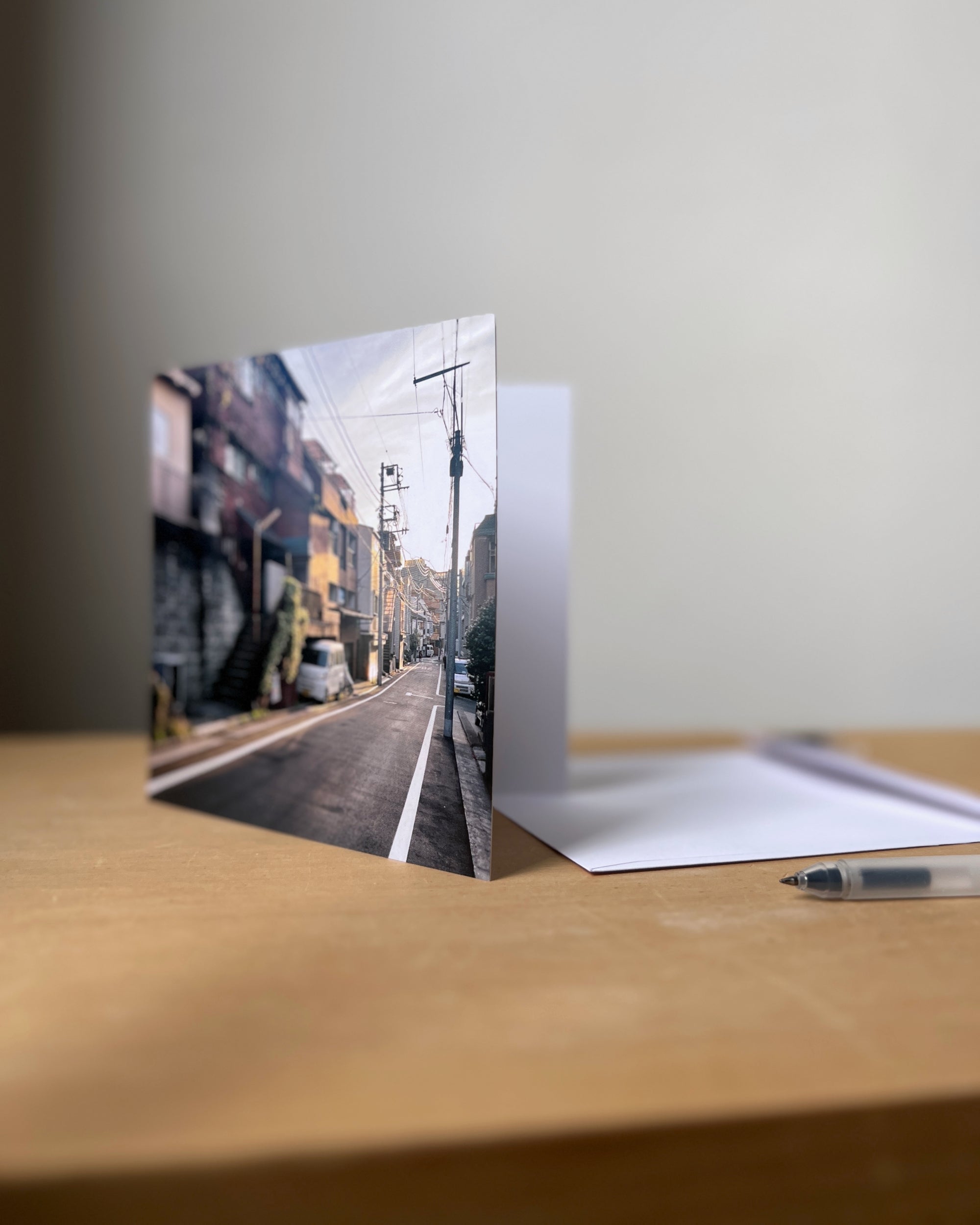 yoyoi-cho greeting card with envelope