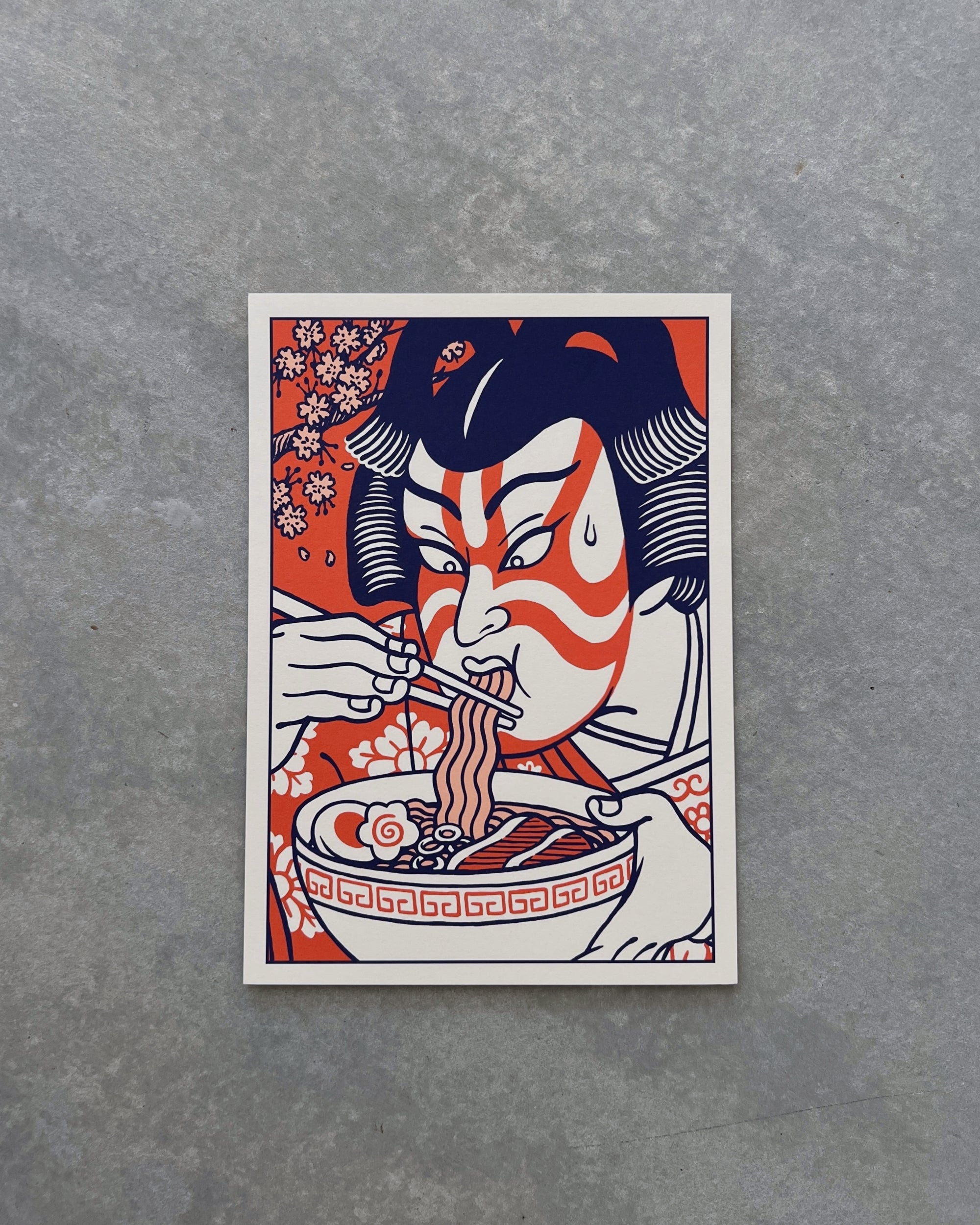 yeaaah! studio prints & postcards : kabuki ramen | ramen lovers club