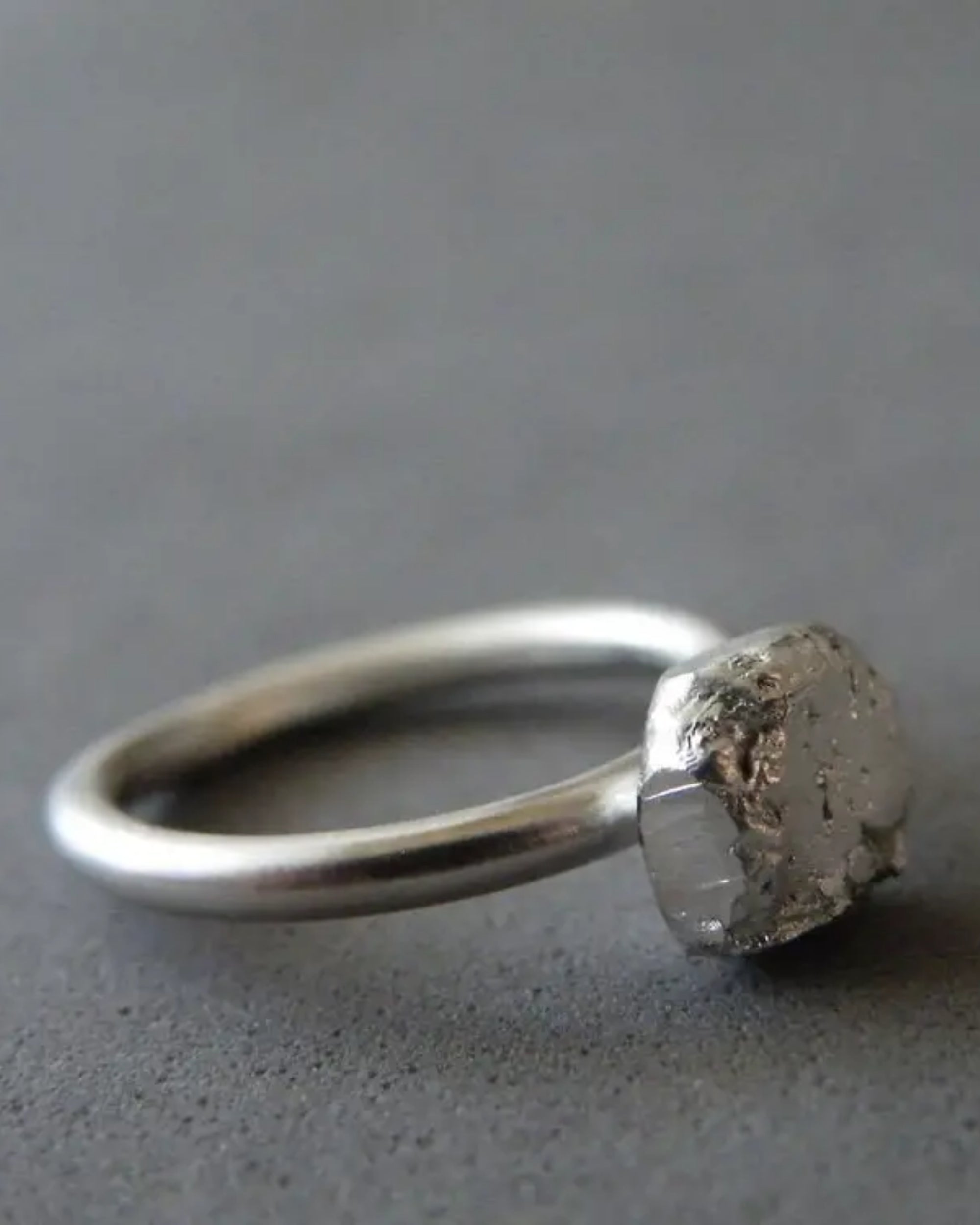 steamylab : silver cocktail ring