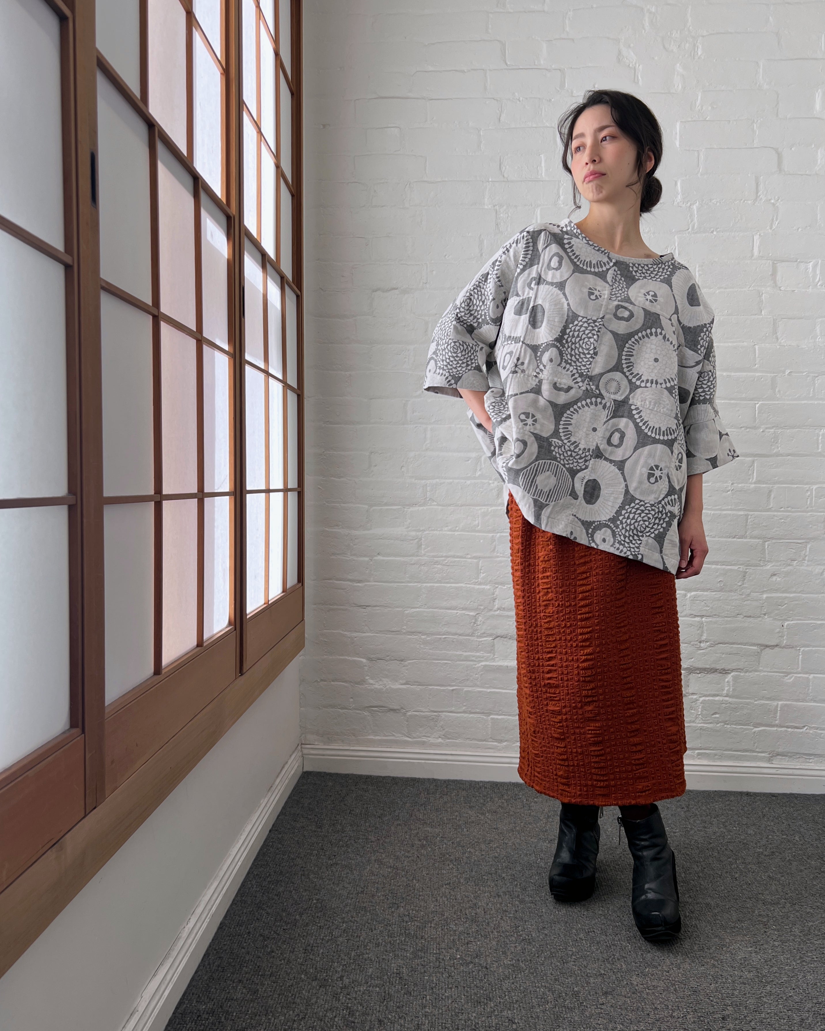 LJ struthers : nuno wool skirt
