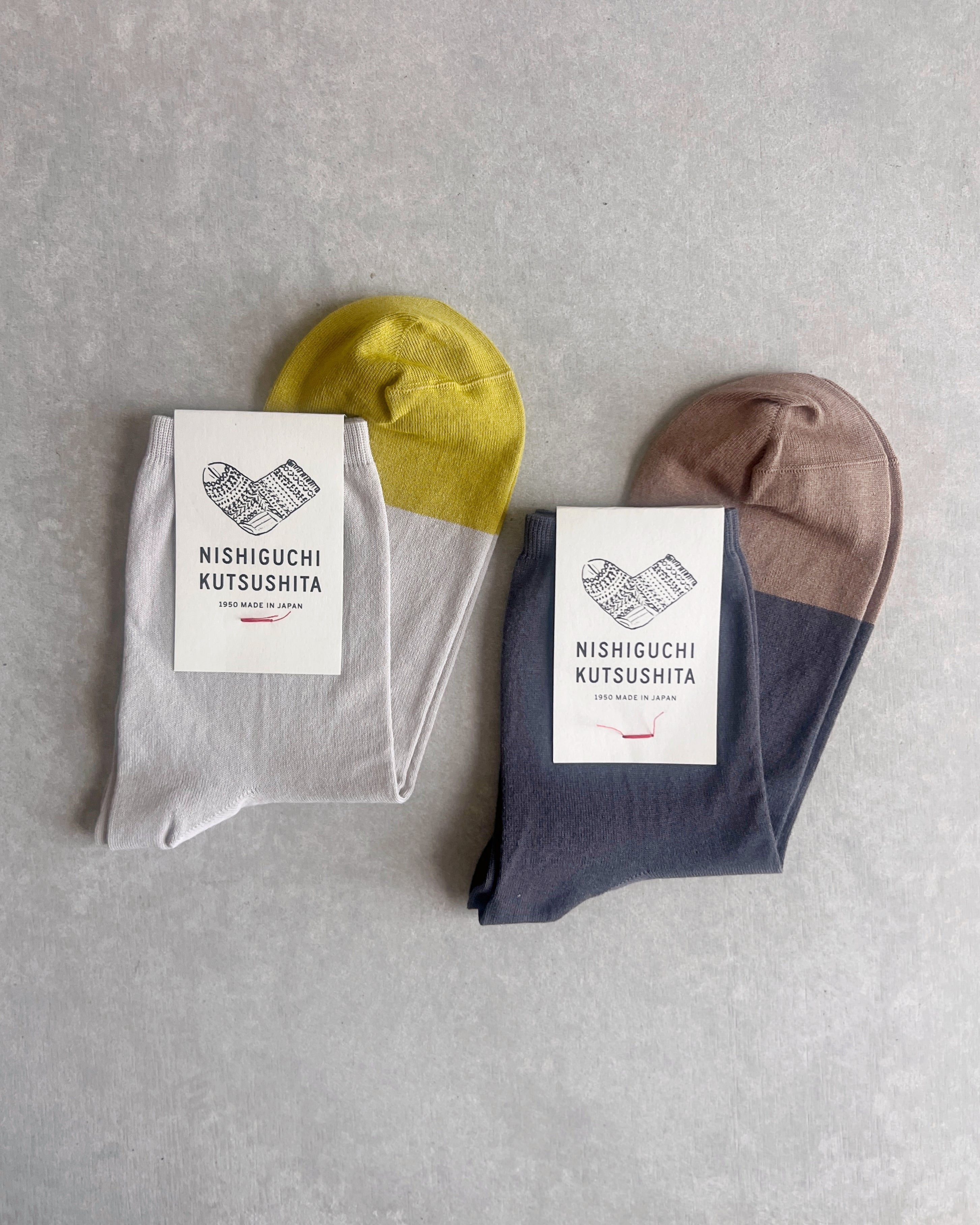 nishiguchi kutsushita : fine cotton socks