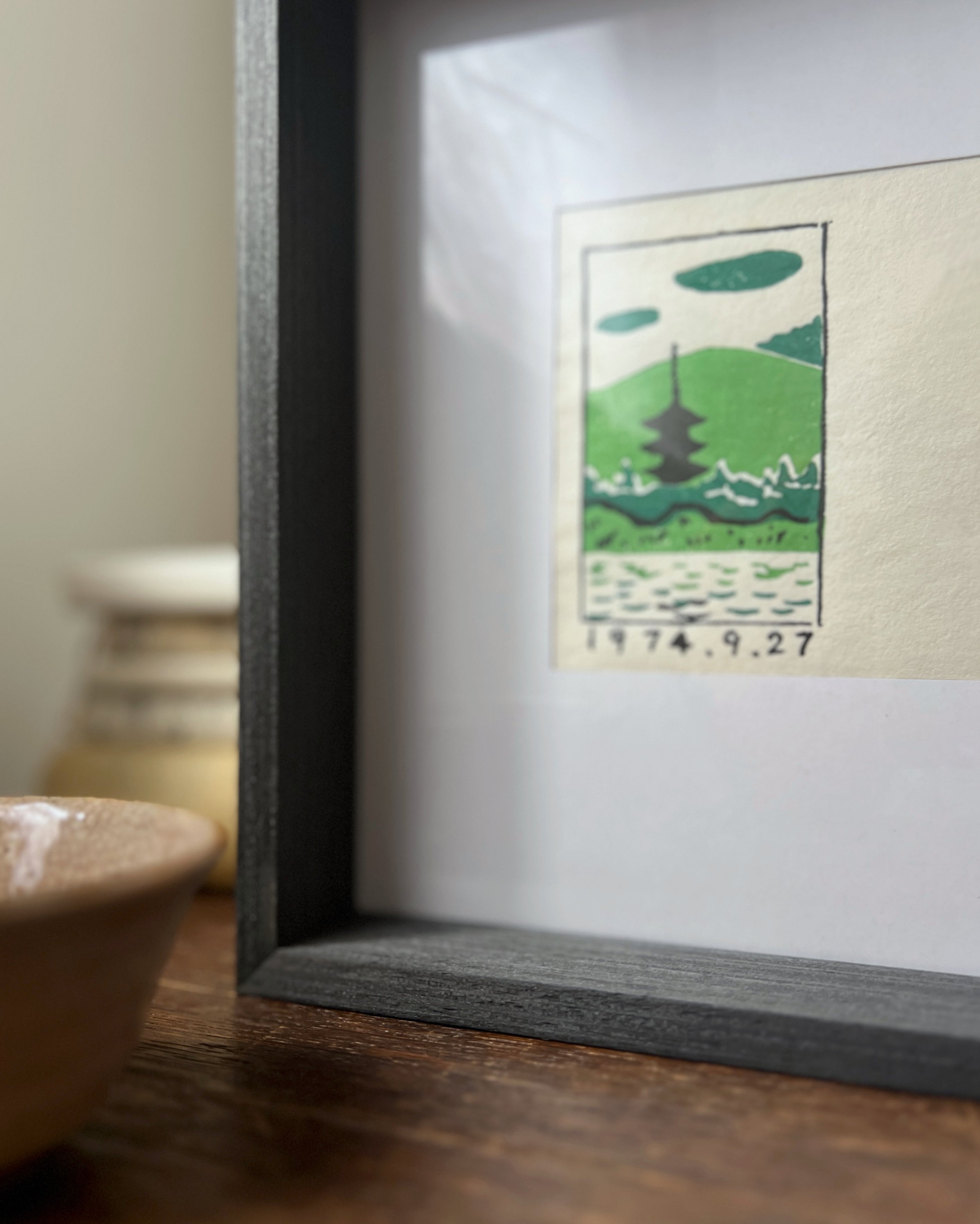 vintage Japanese first day cover envelope