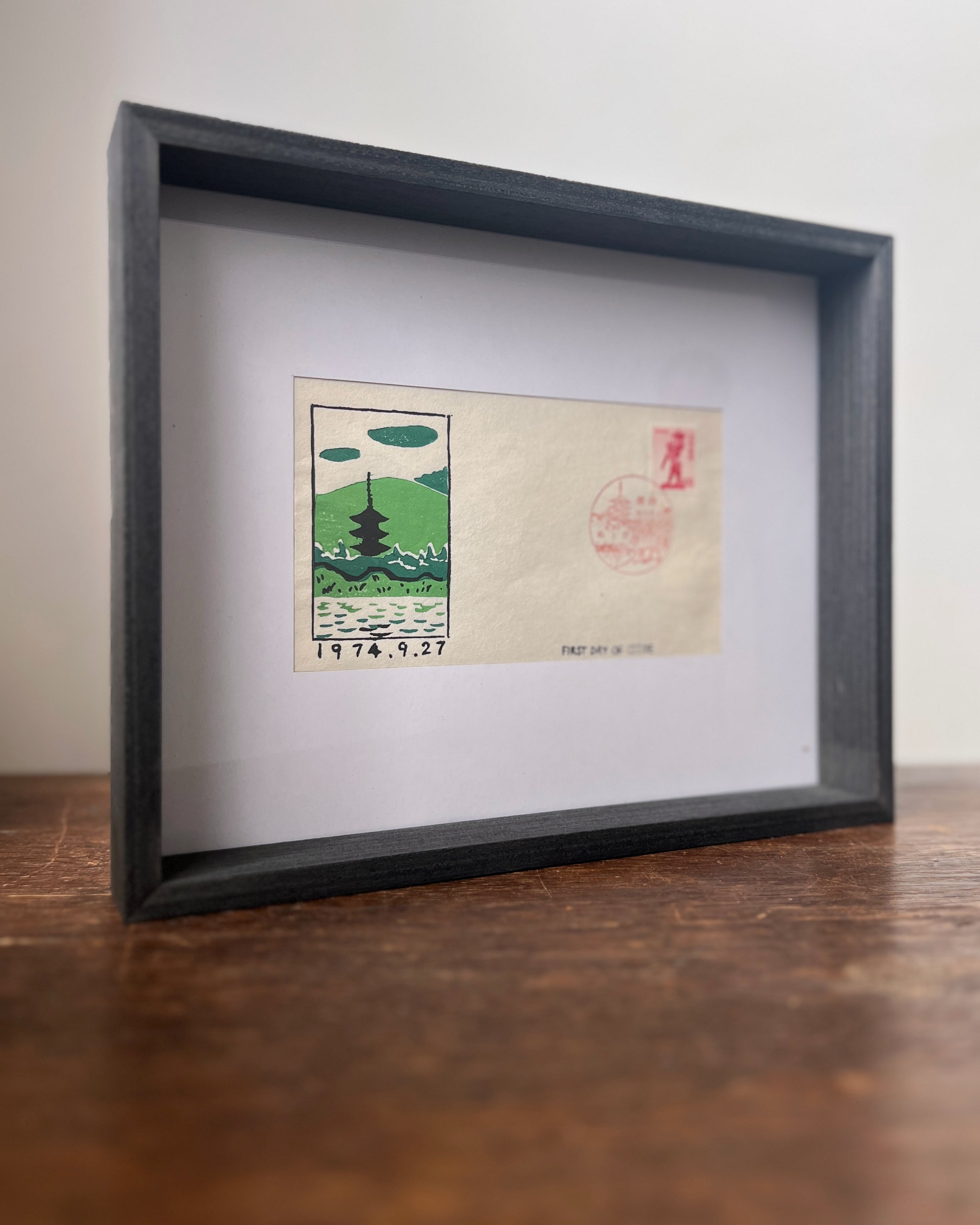 vintage Japanese first day cover envelope