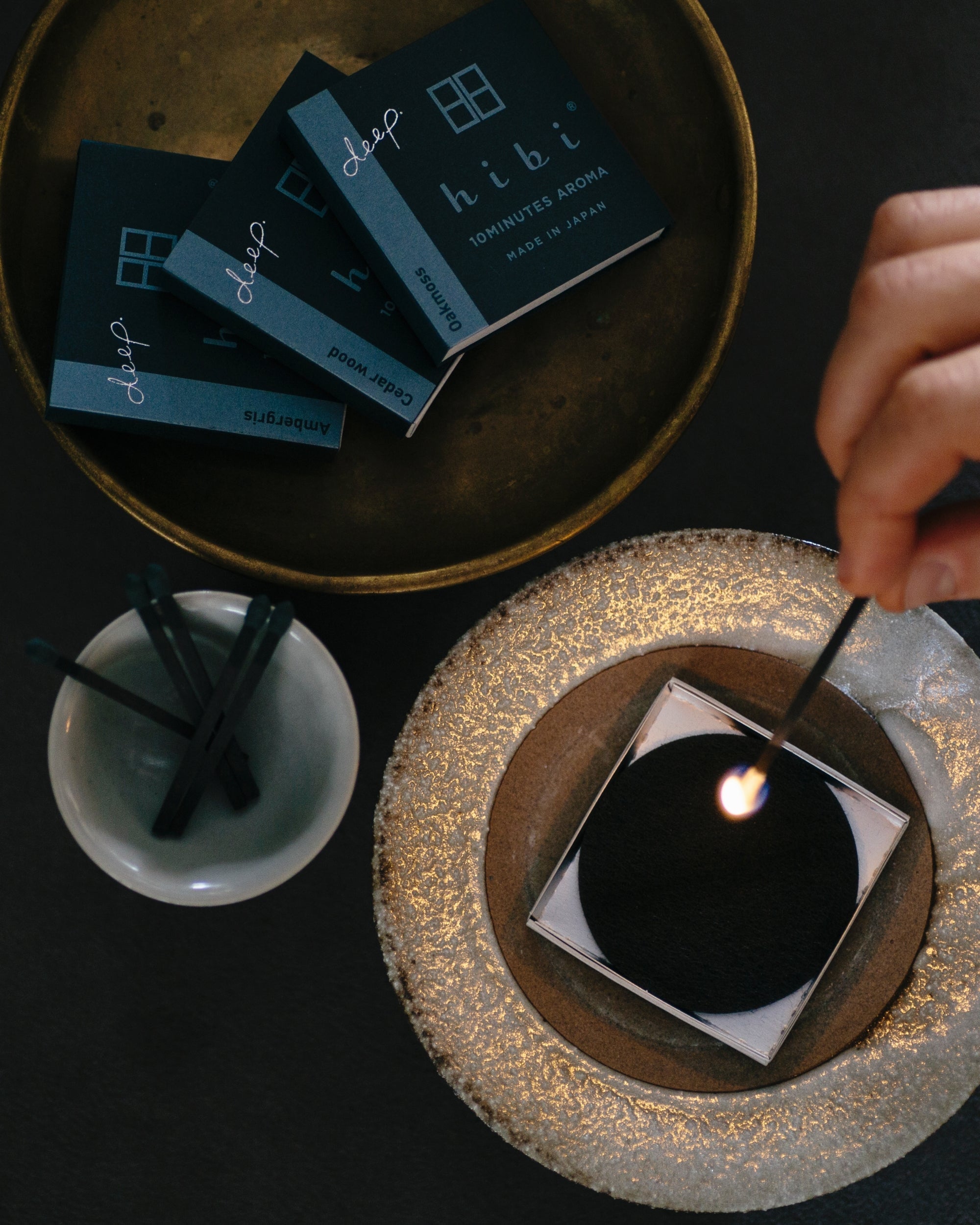 hibi 10 minute incense : gift boxes
