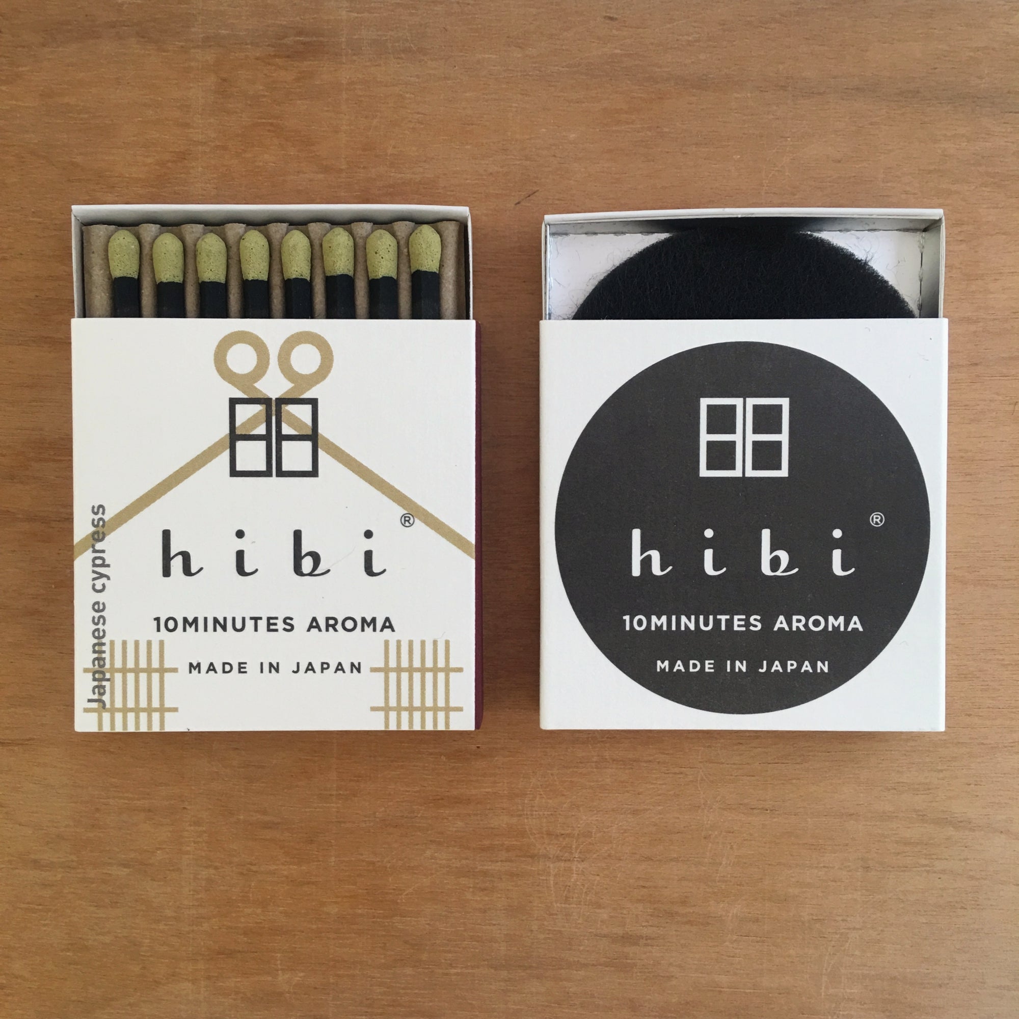 hibi 10 minute incense : traditional scents