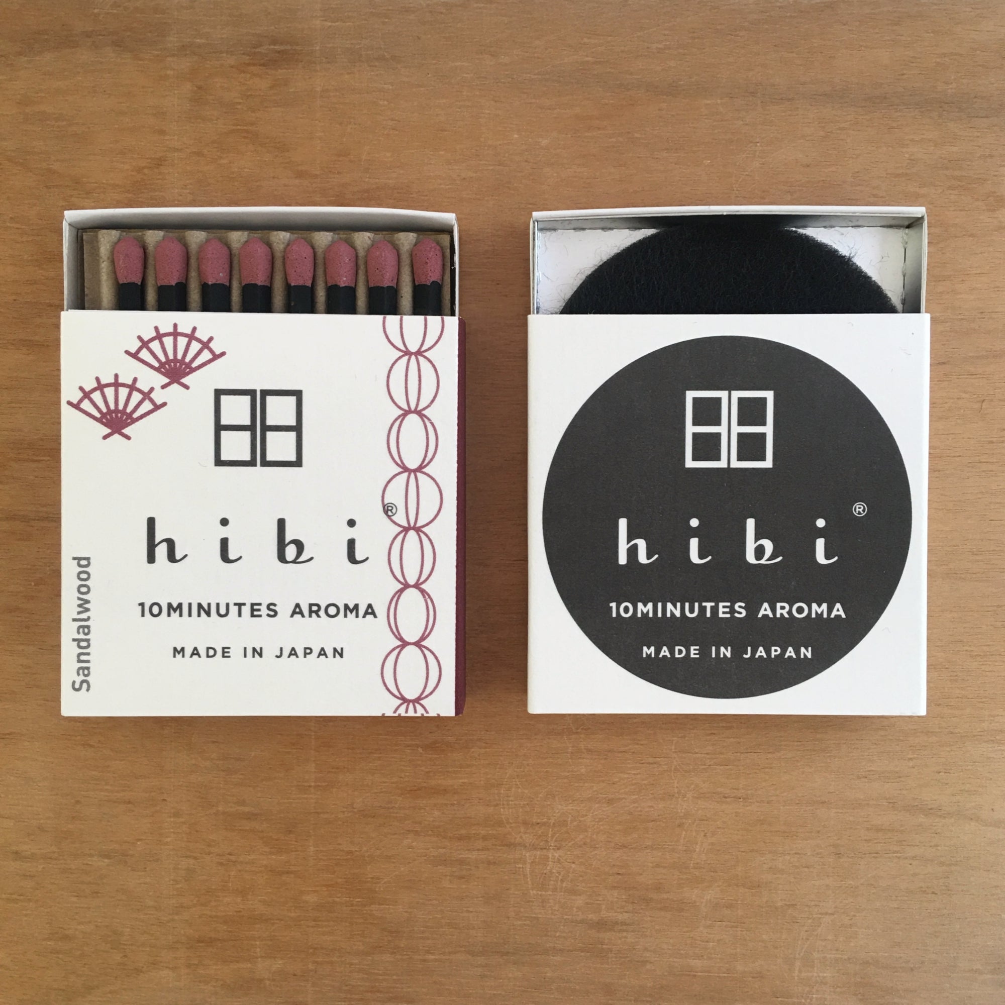 hibi 10 minute incense : traditional scents