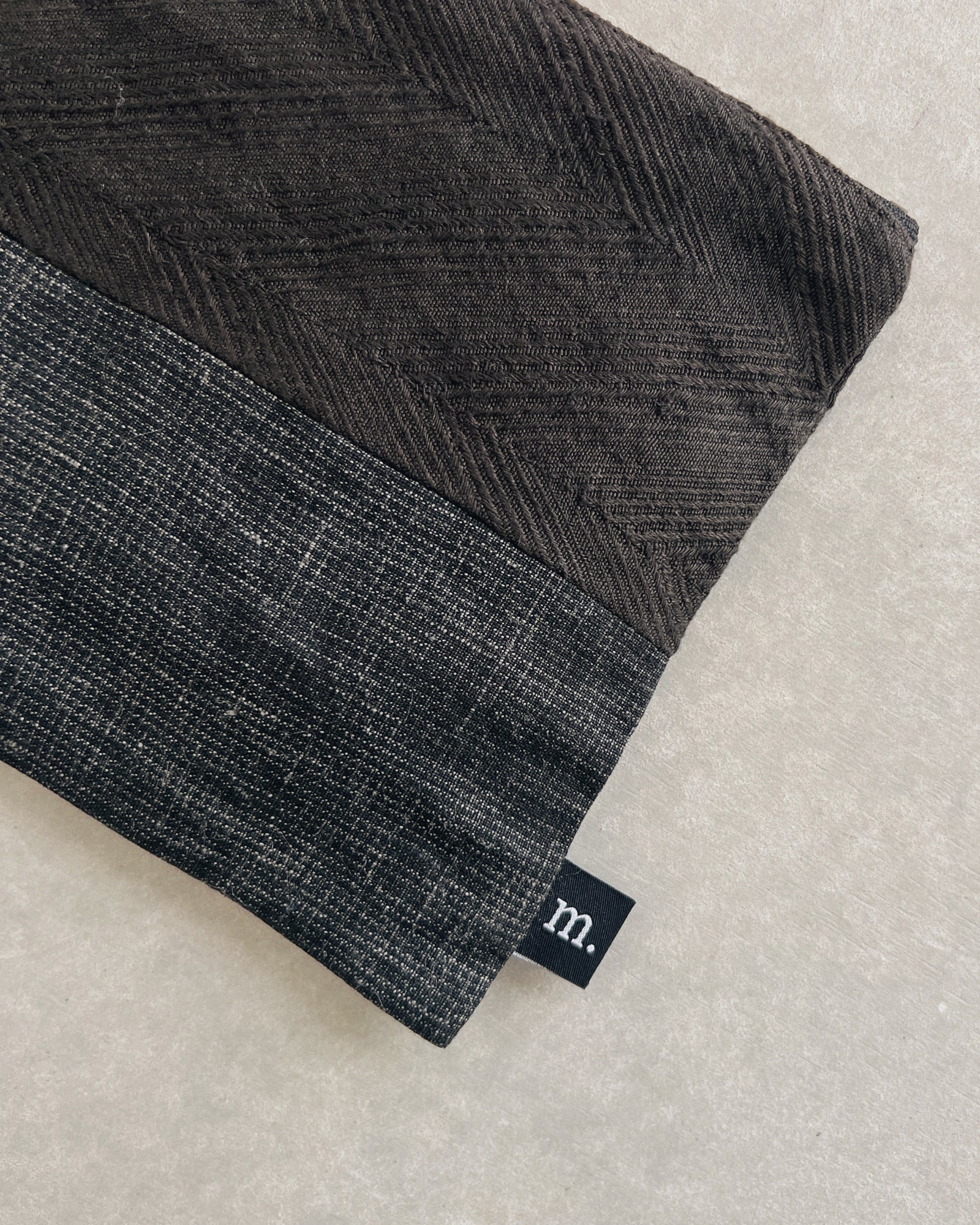 linen purse, sewn in hobart from japanese textiles