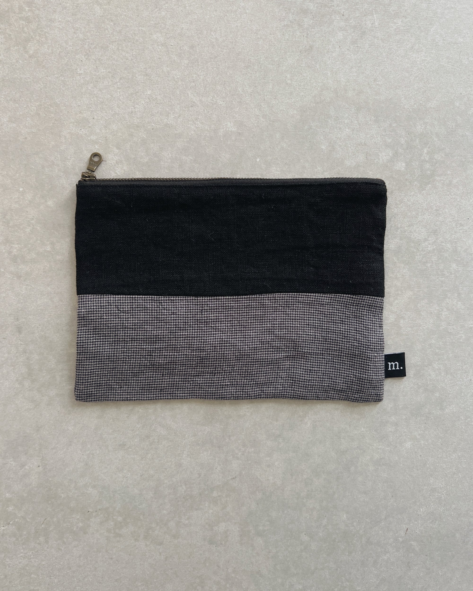 hand made linen purse, sewn in tasmania