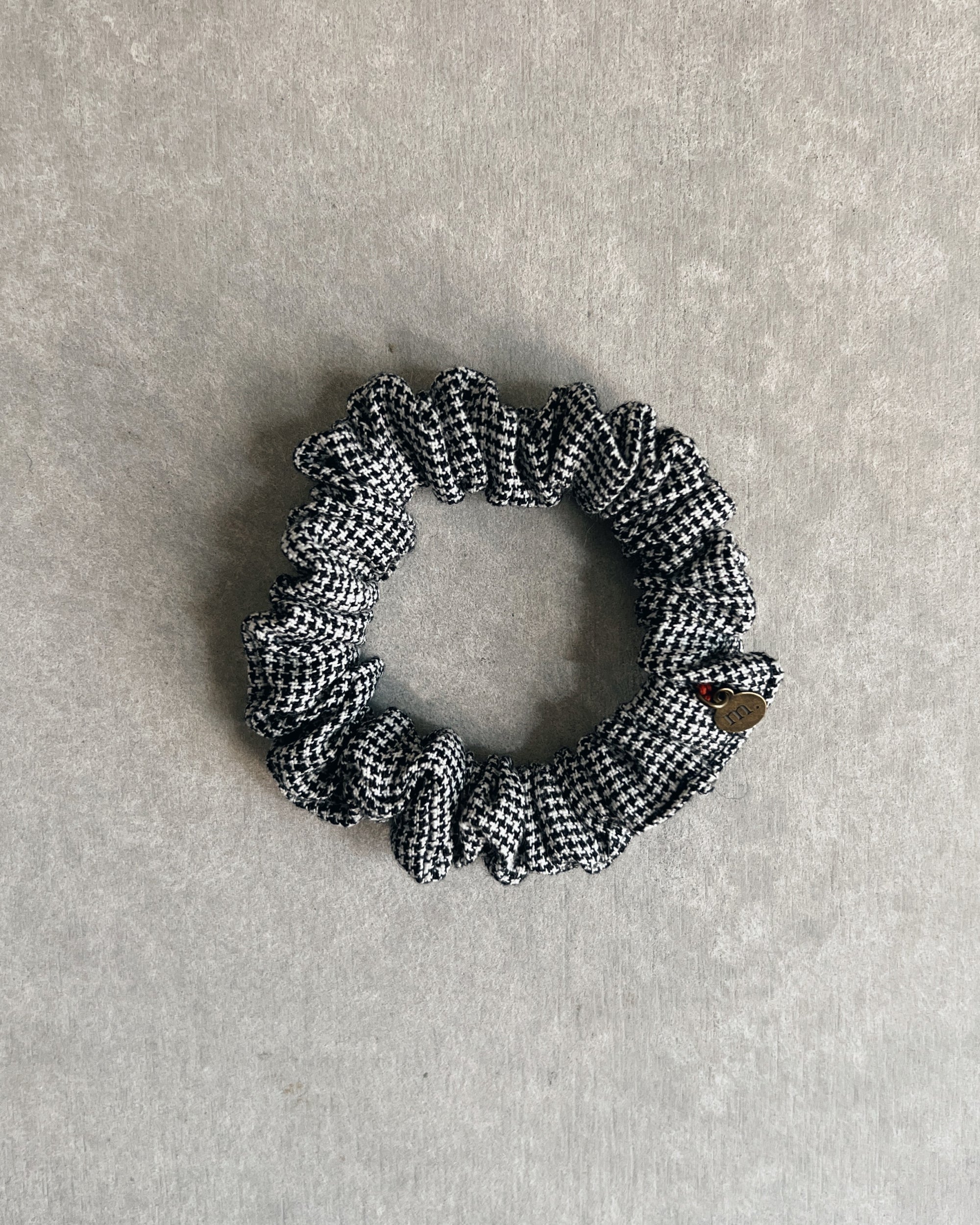 japanese linen scrunchie sewn in hobart