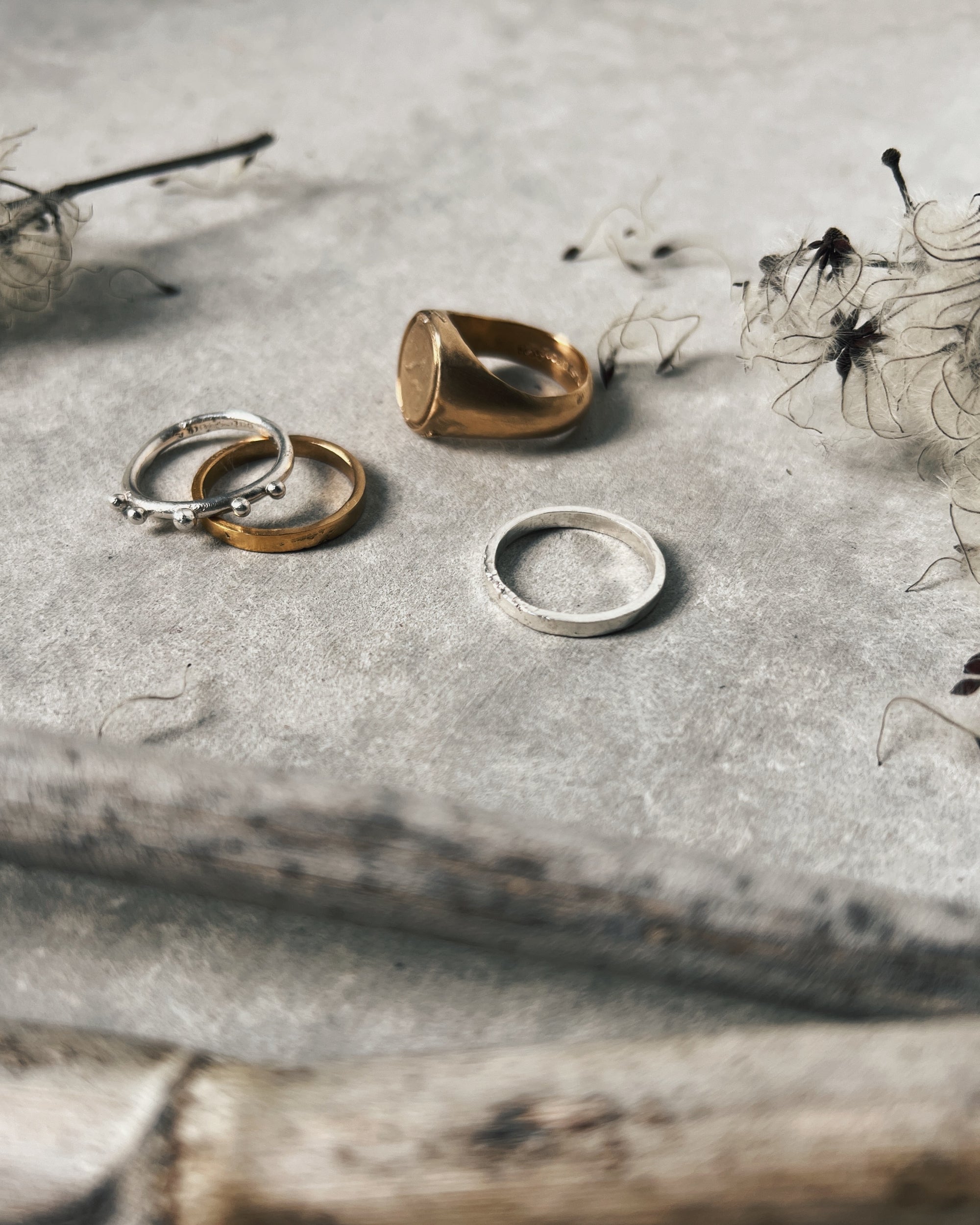 montestruque : 5 elements in sterling silver