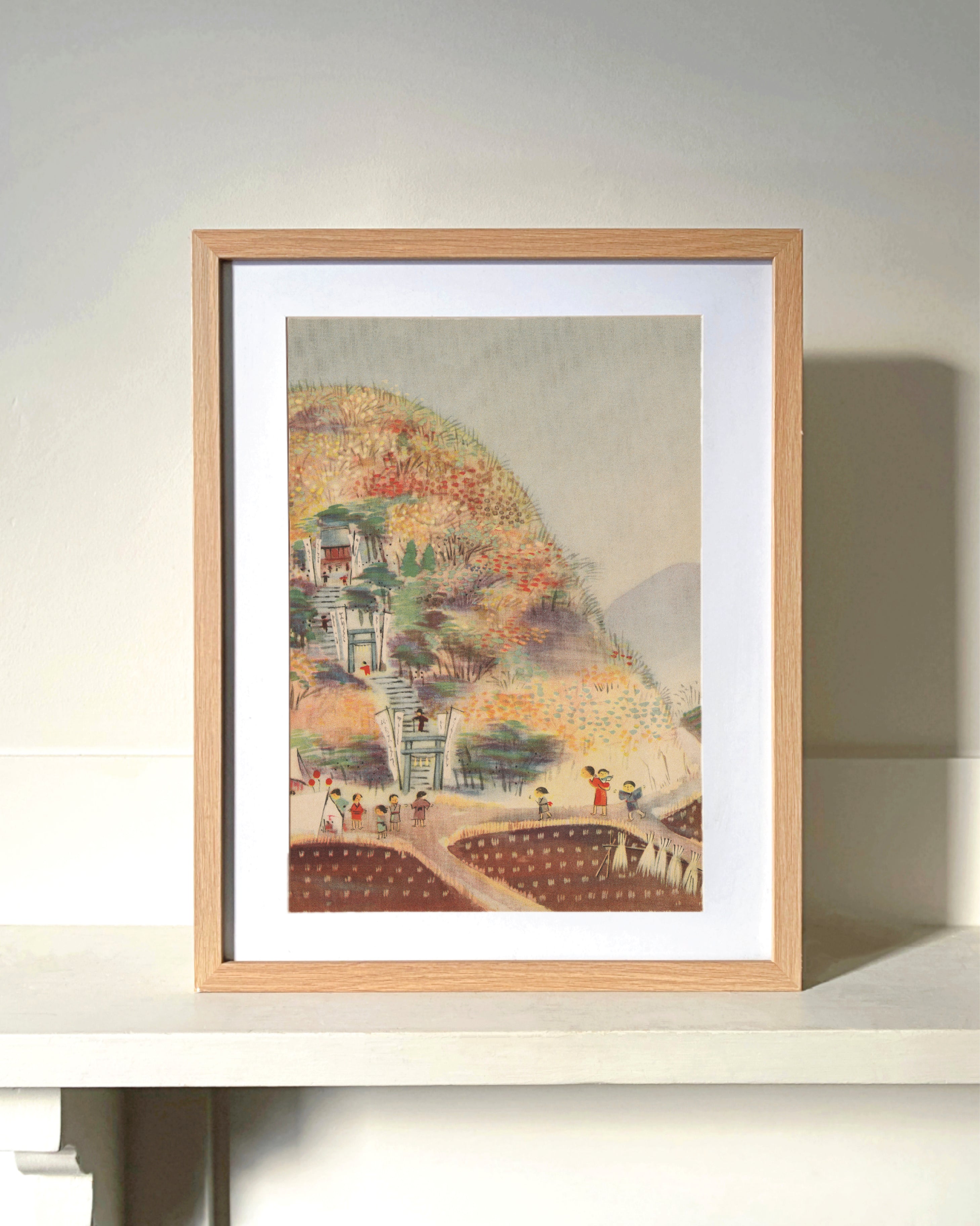 kiku print / A3 print : autumn day