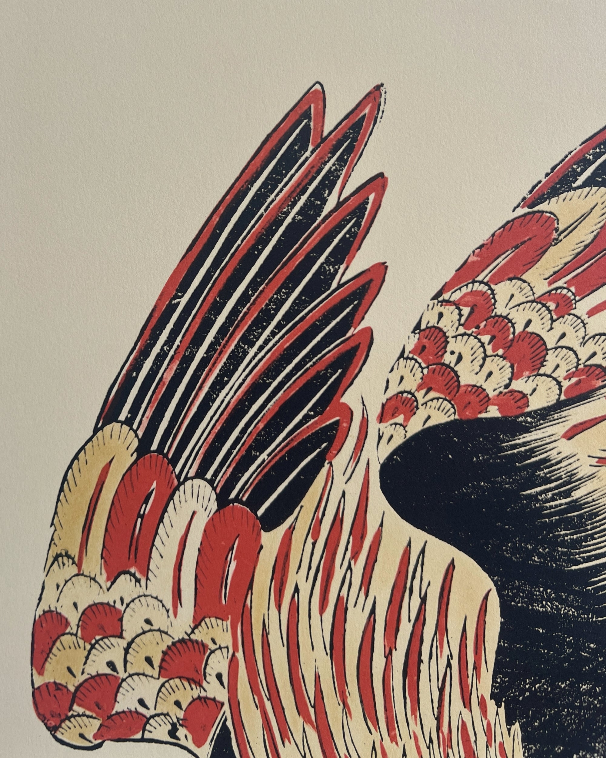 art print : taka to saru