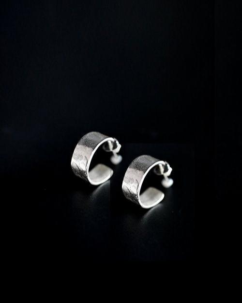 Ewa : small silver hoops