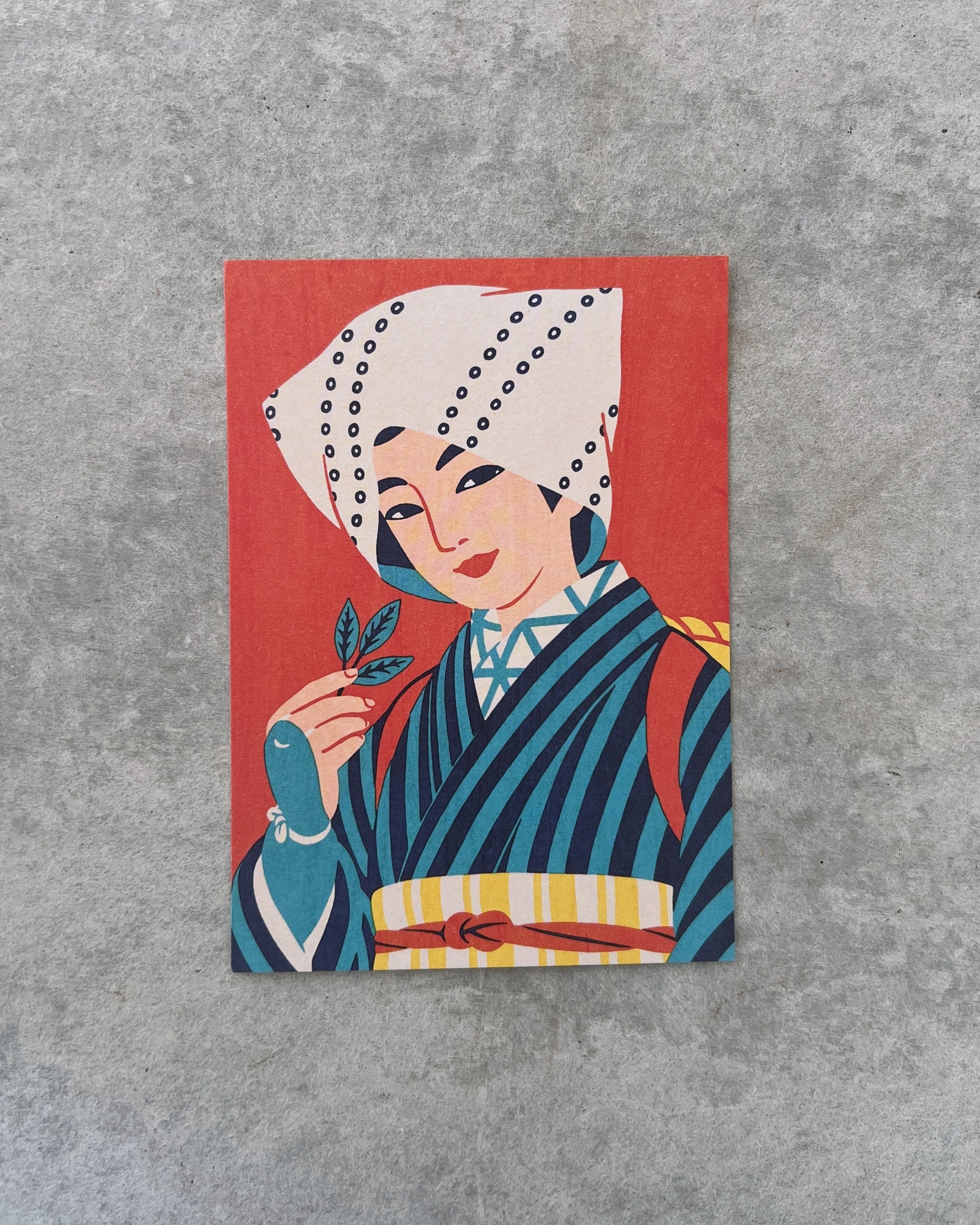yeaaah! studio postcard : tea picker