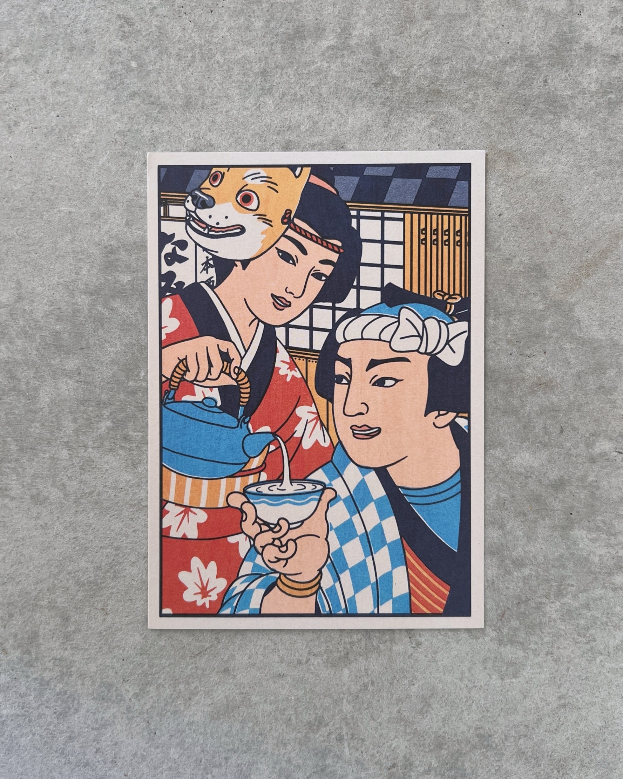 yeaaah! studio postcard : tea service