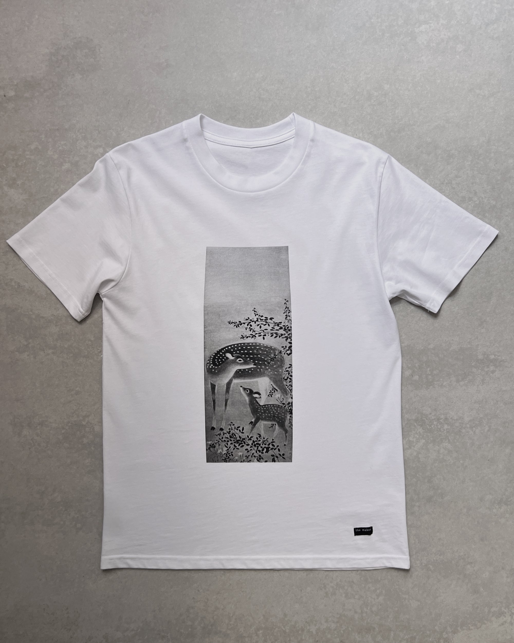 the maker tee : forest deer