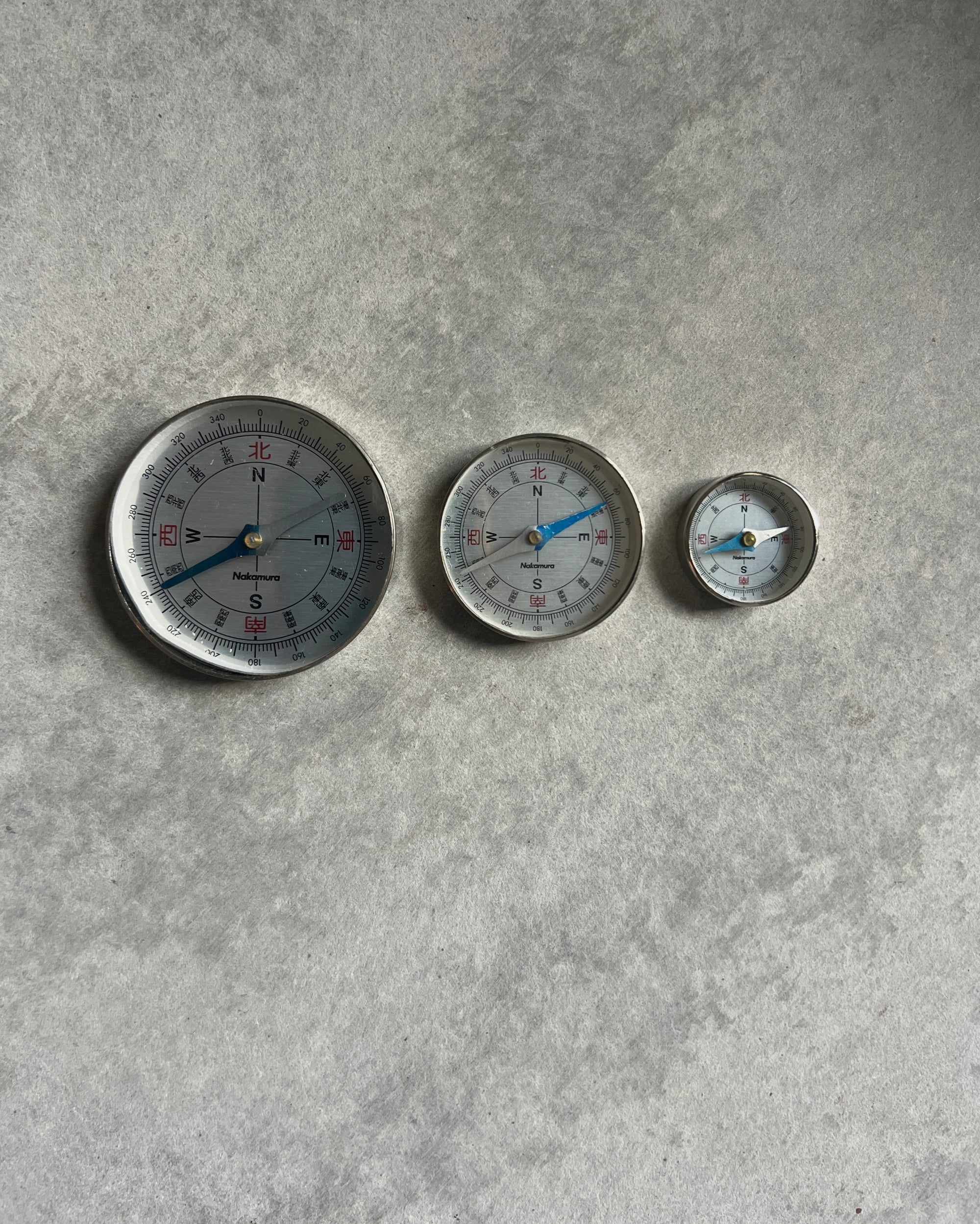 vintage lidded compass