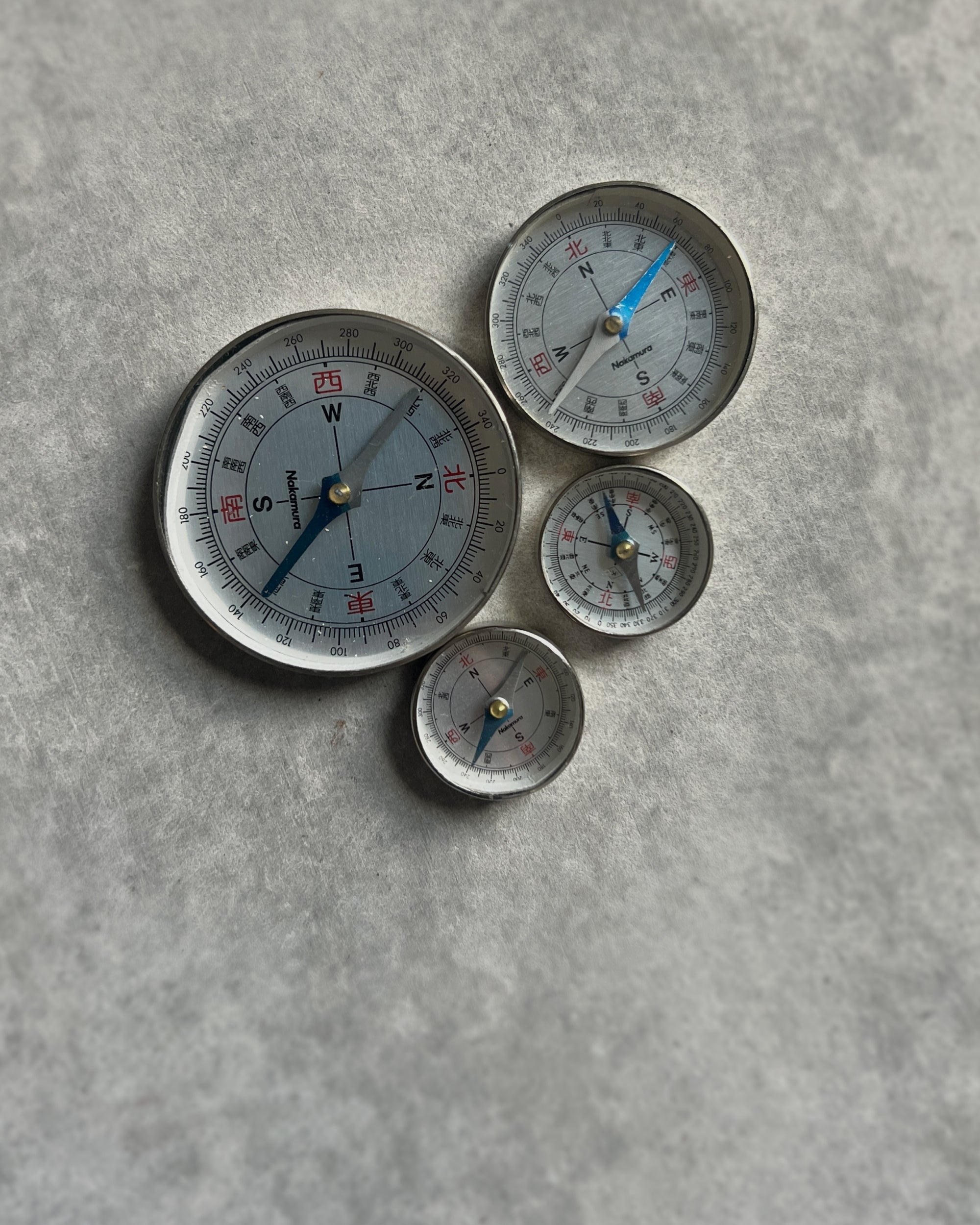 vintage lidded compass