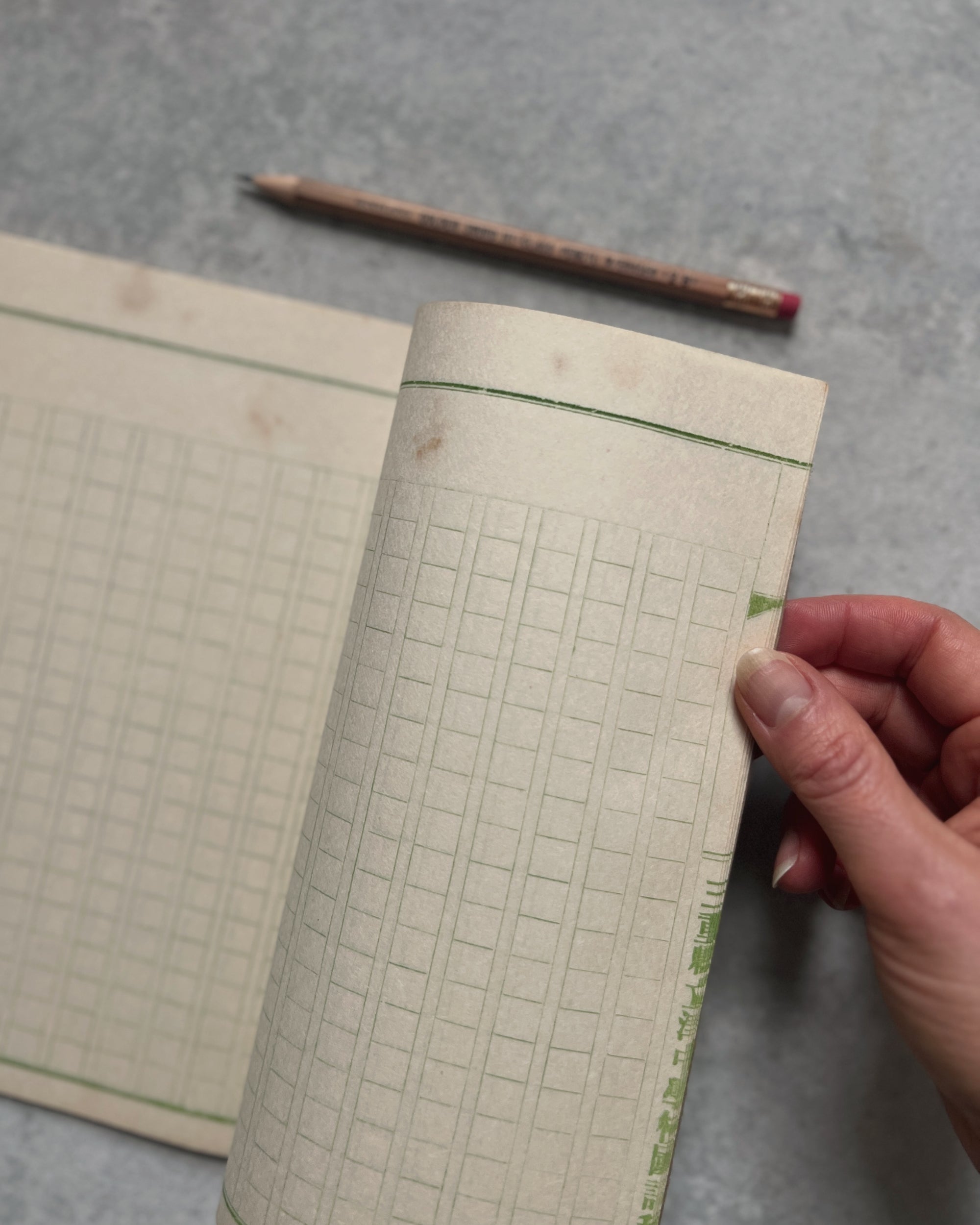 vintage Japanese notebook