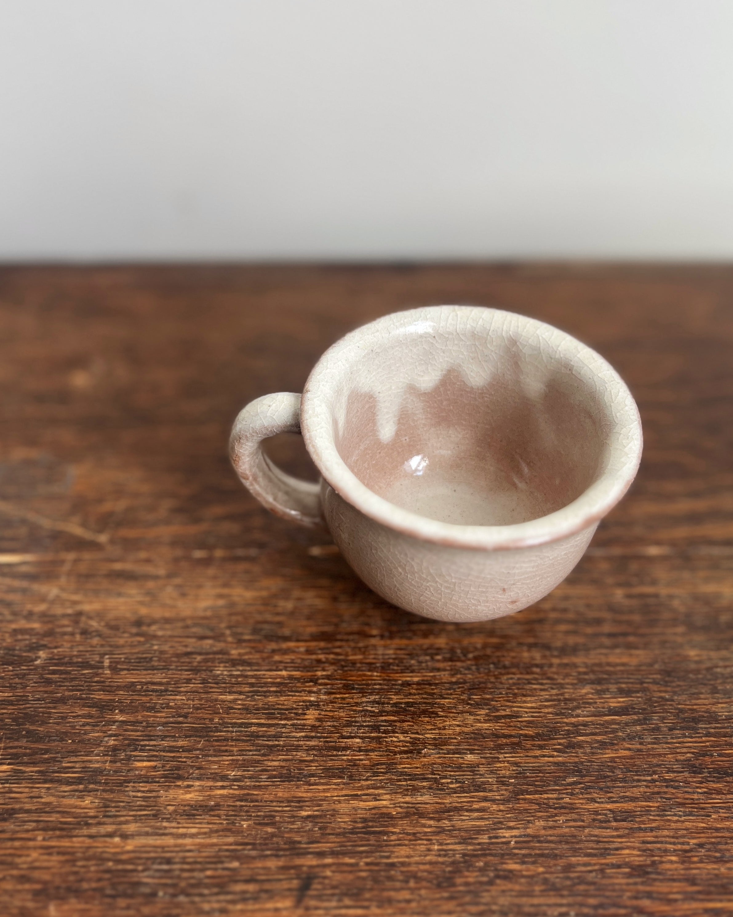 vintage ceramic cup