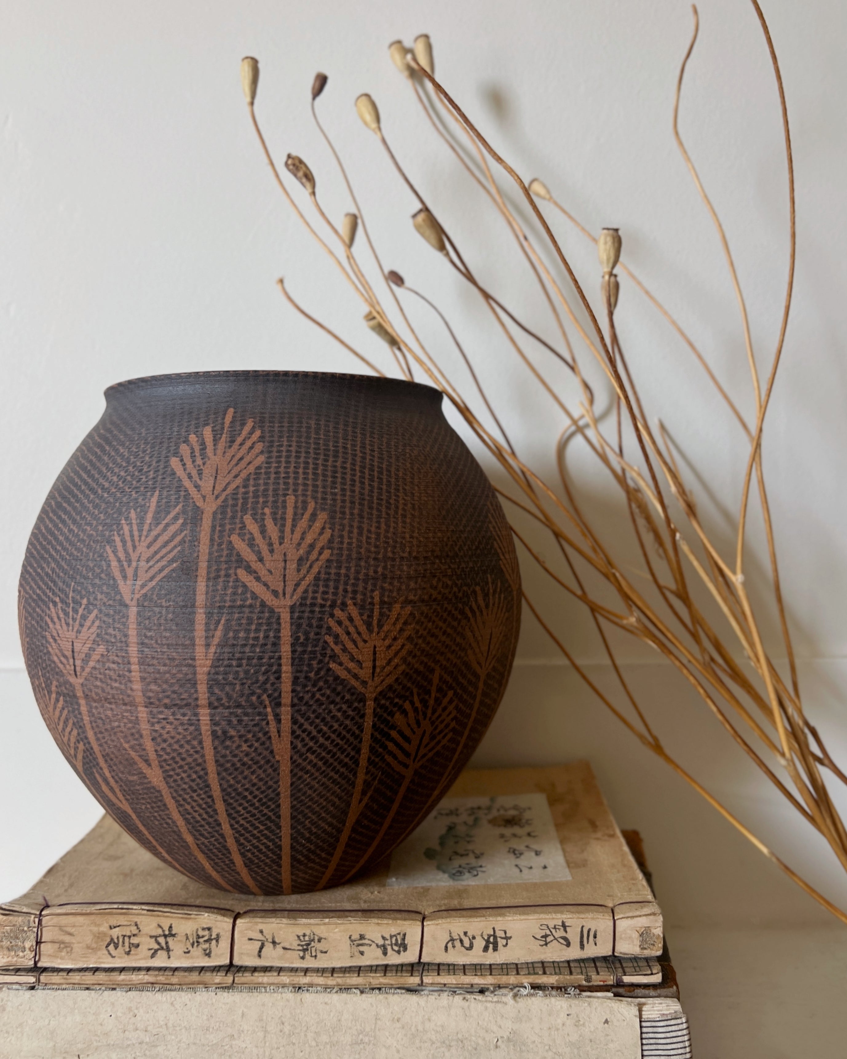 vintage ceramic vase
