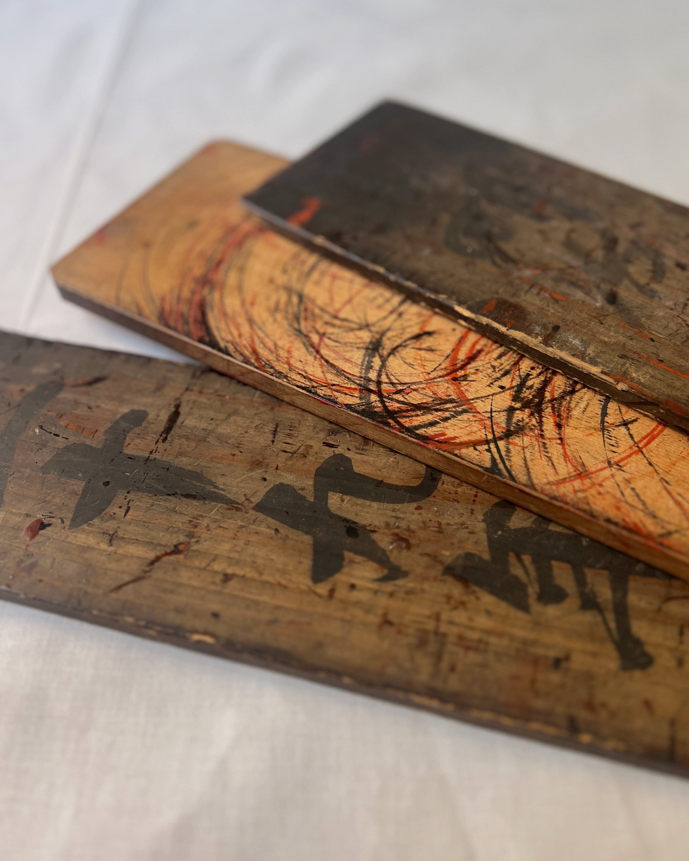 vintage urushi boards