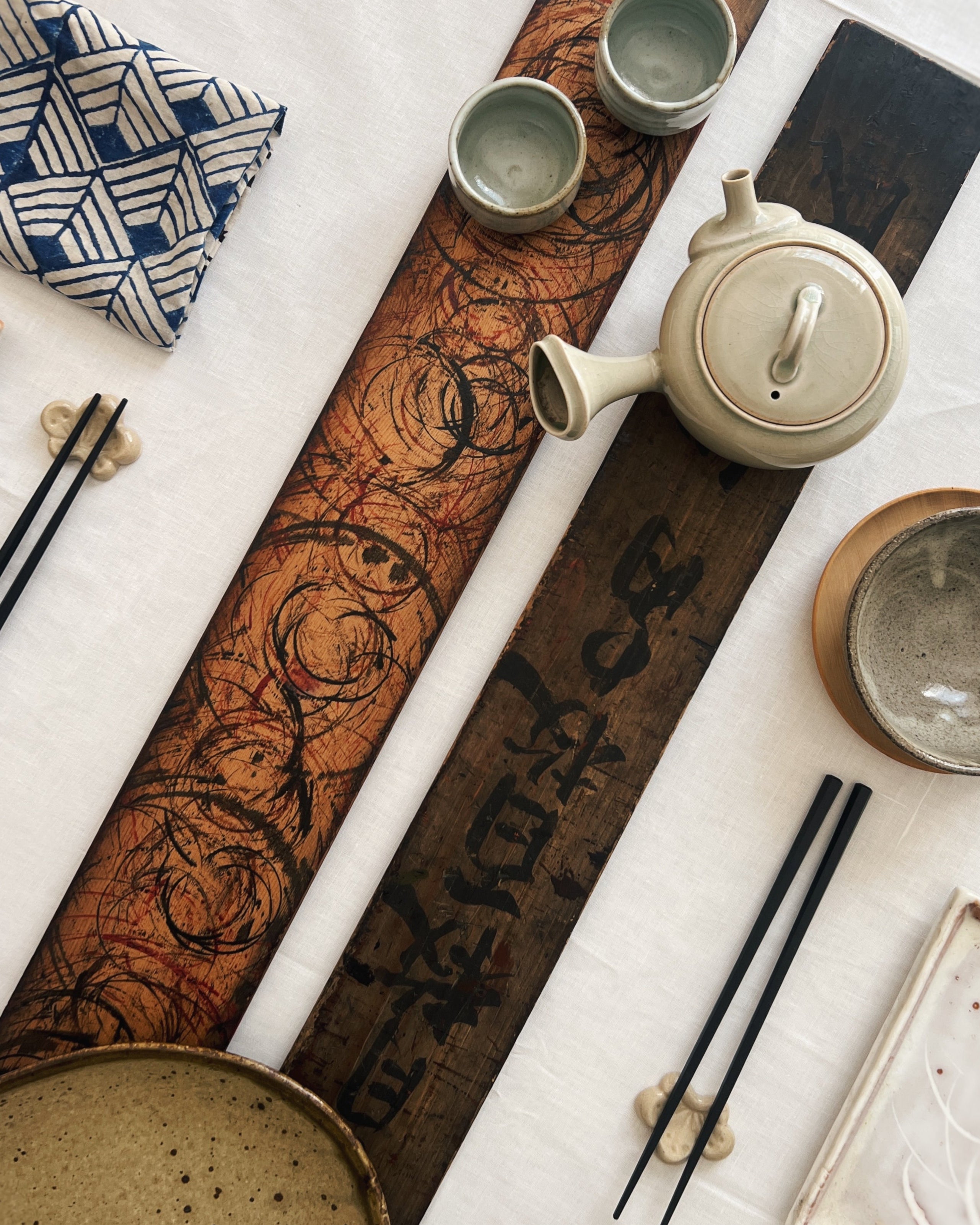 vintage urushi boards