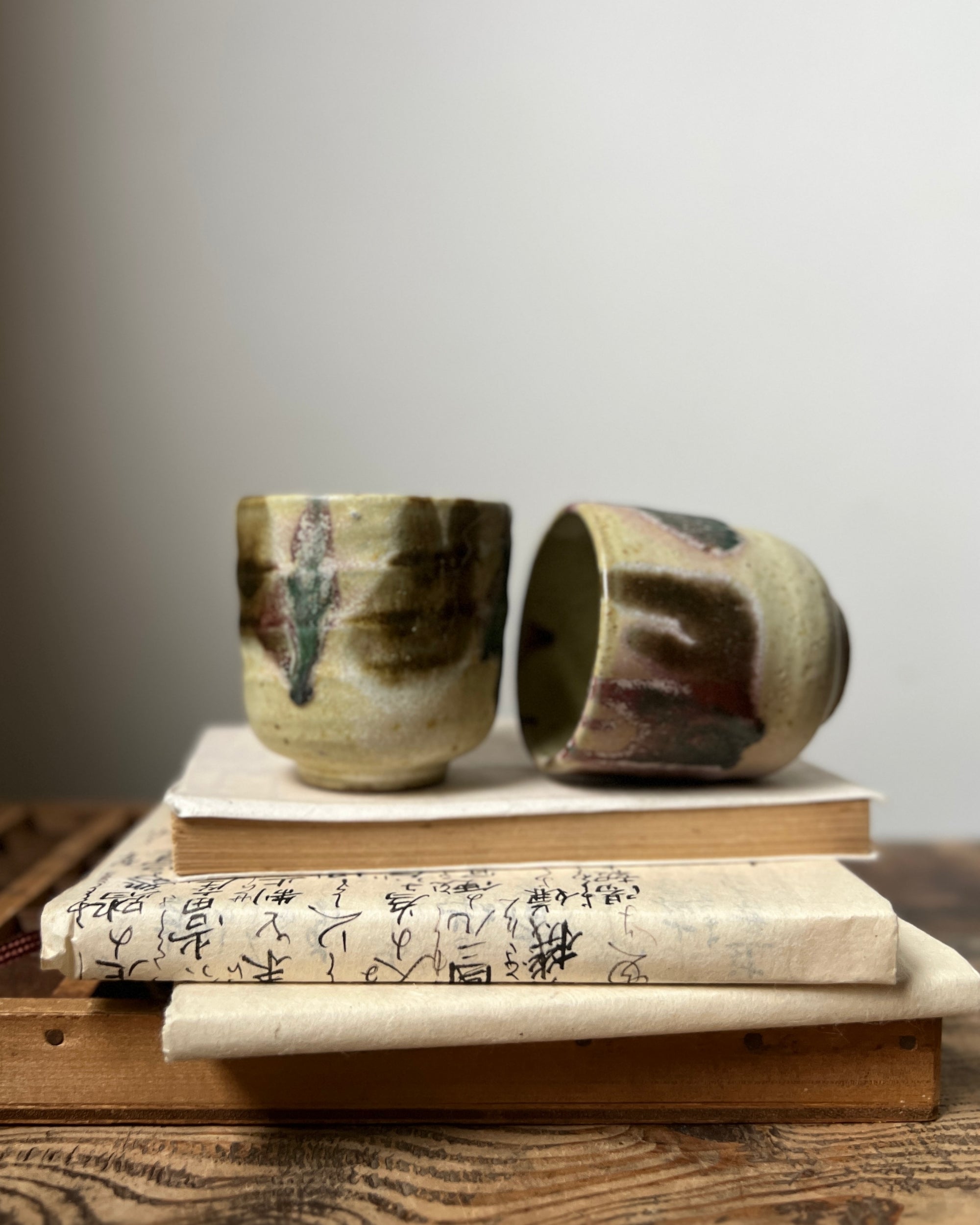 vintage japanese ceramic tea cup