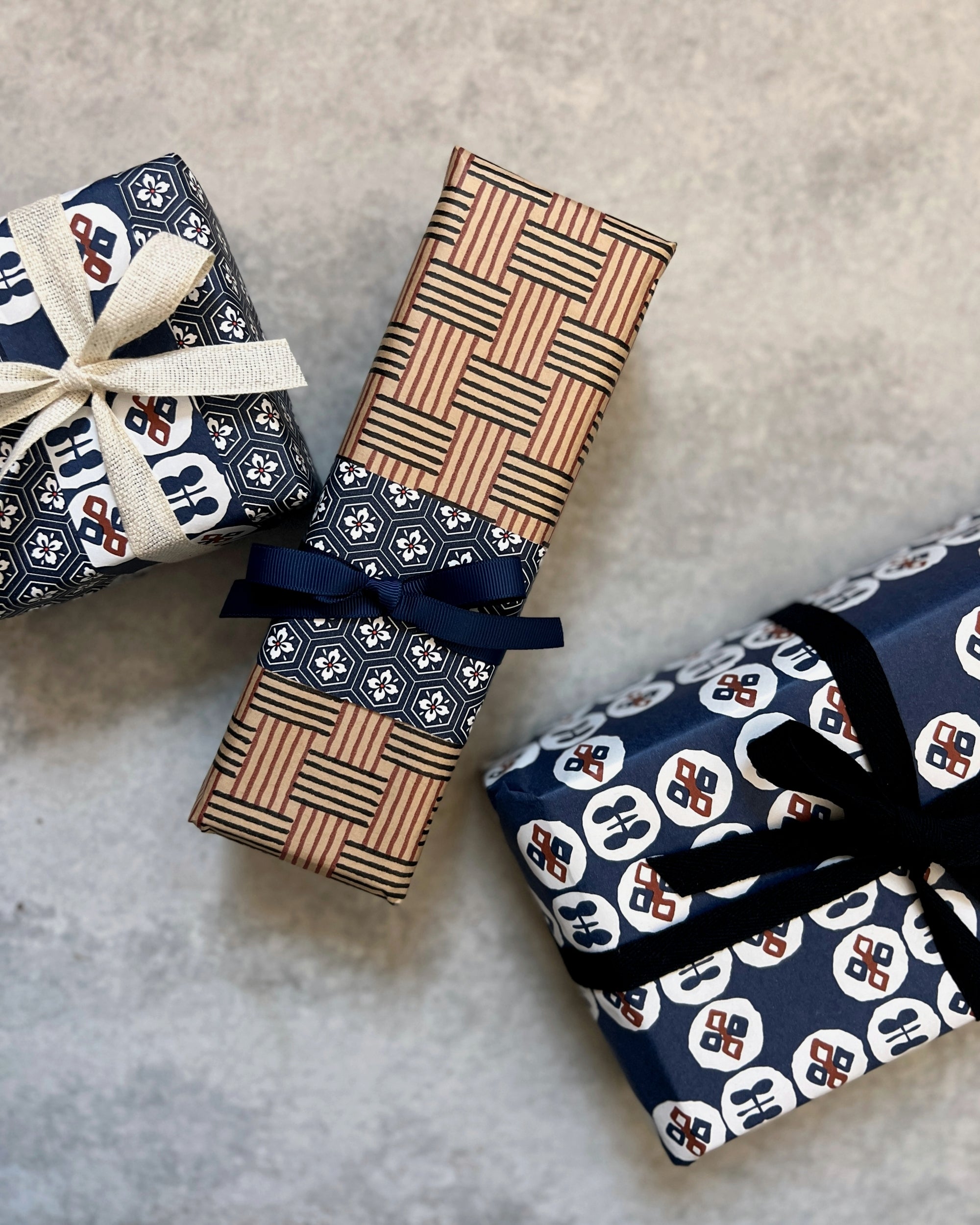 Japanese wrapping paper pack