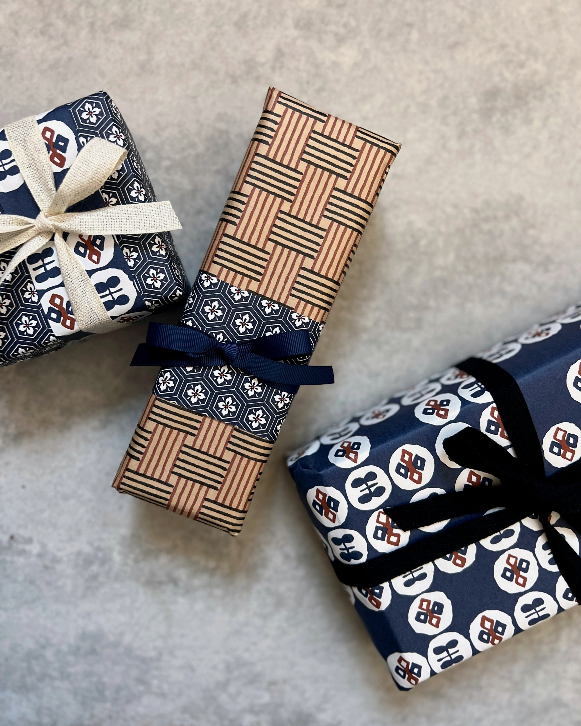 Japanese wrapping paper pack