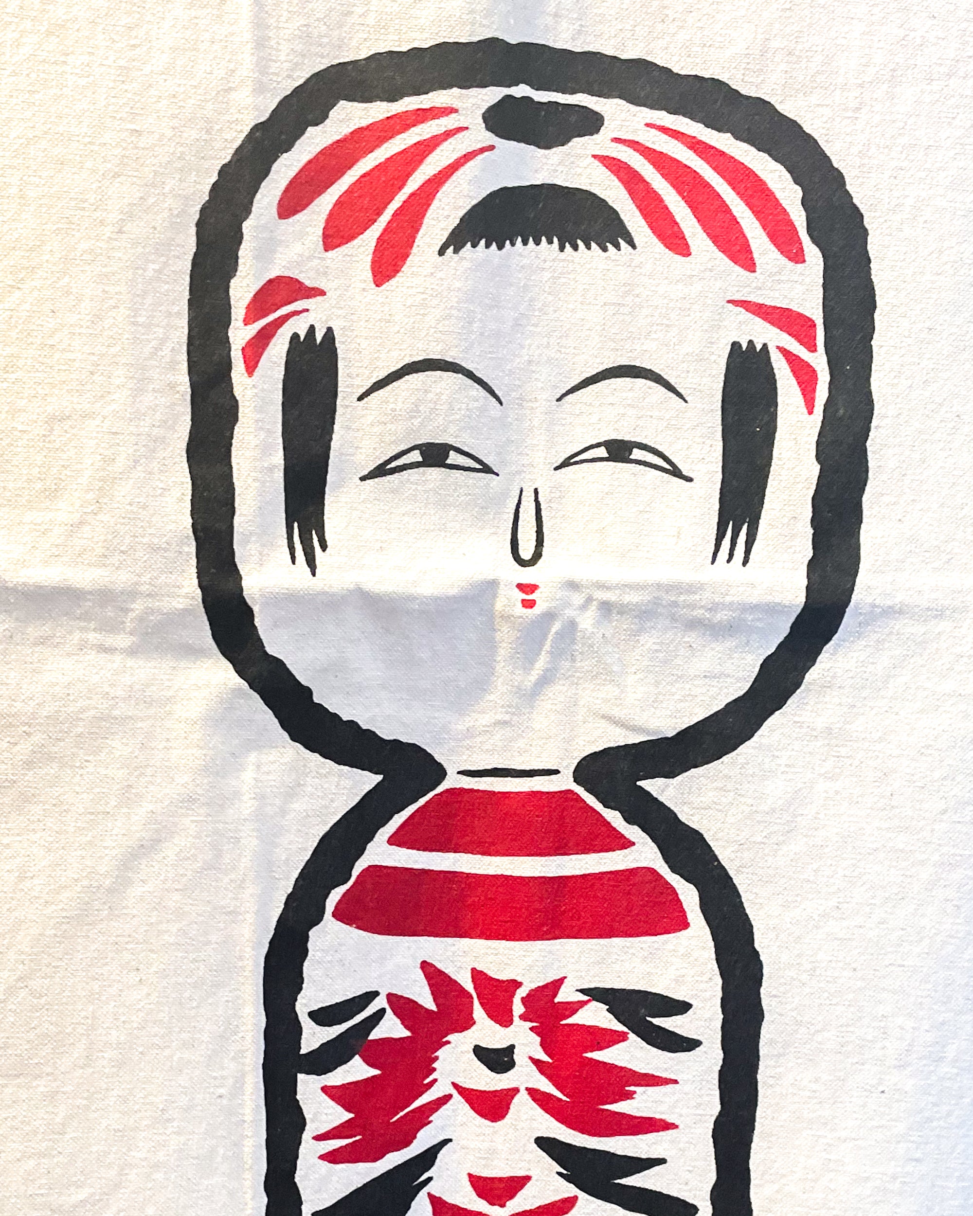 vintage kokeshi sukuroru