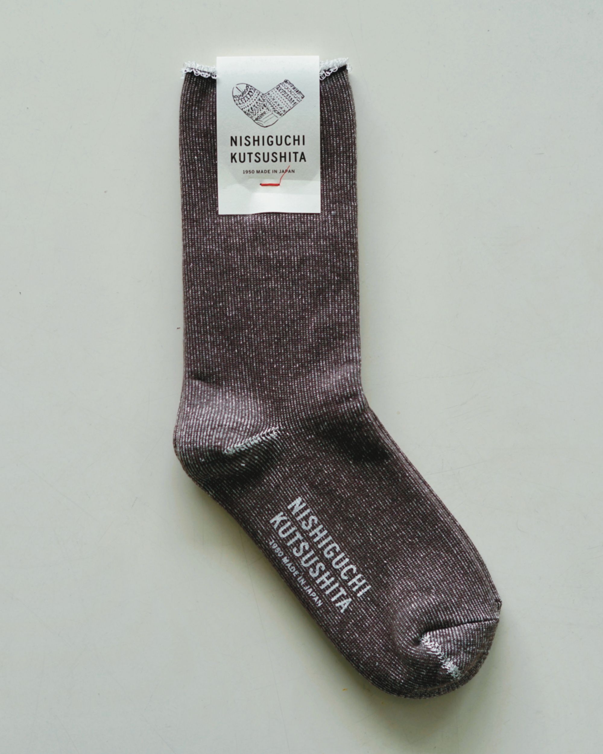nishiguchi kutsushita : praha silk cotton socks