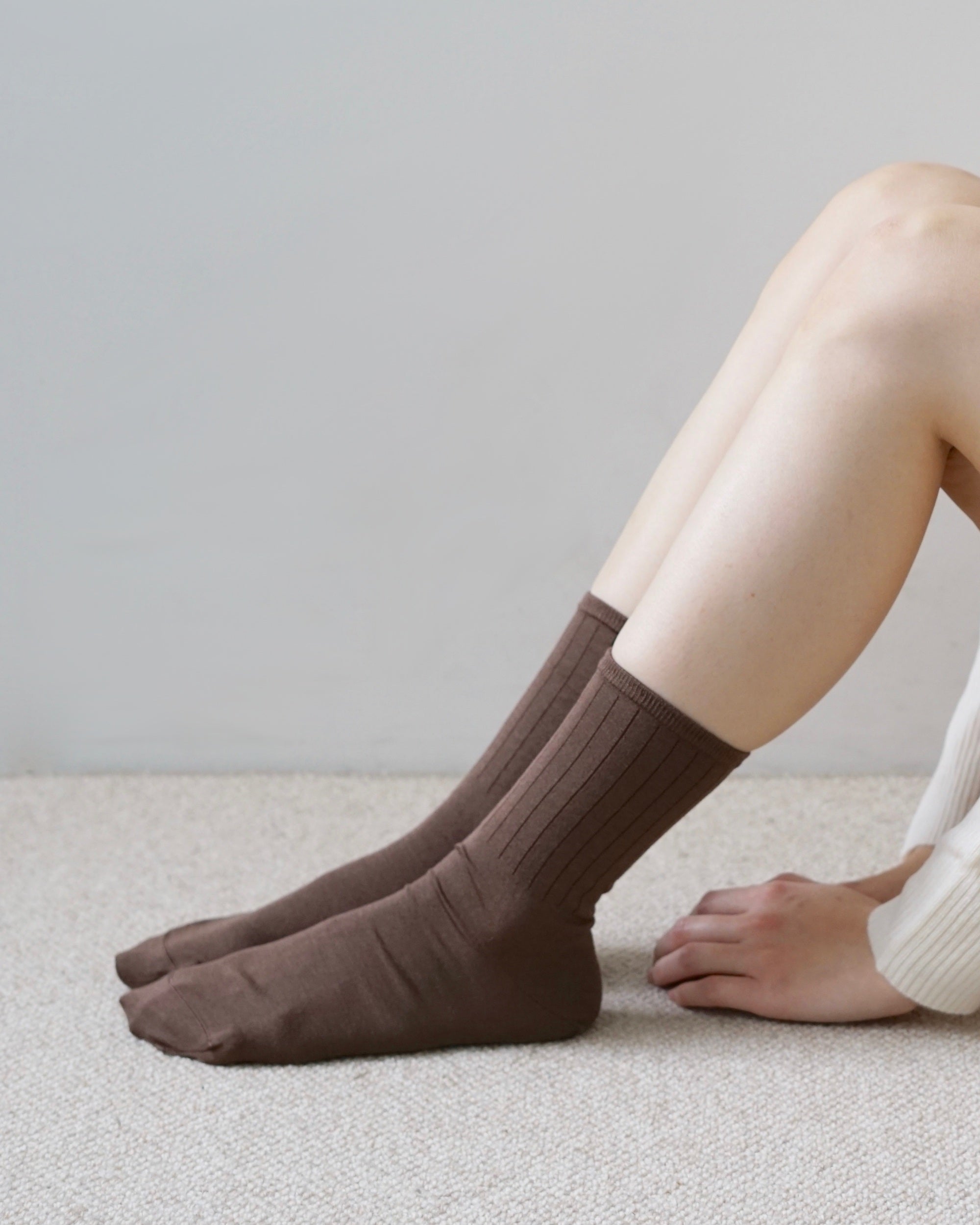 japanese made smooth silk socks