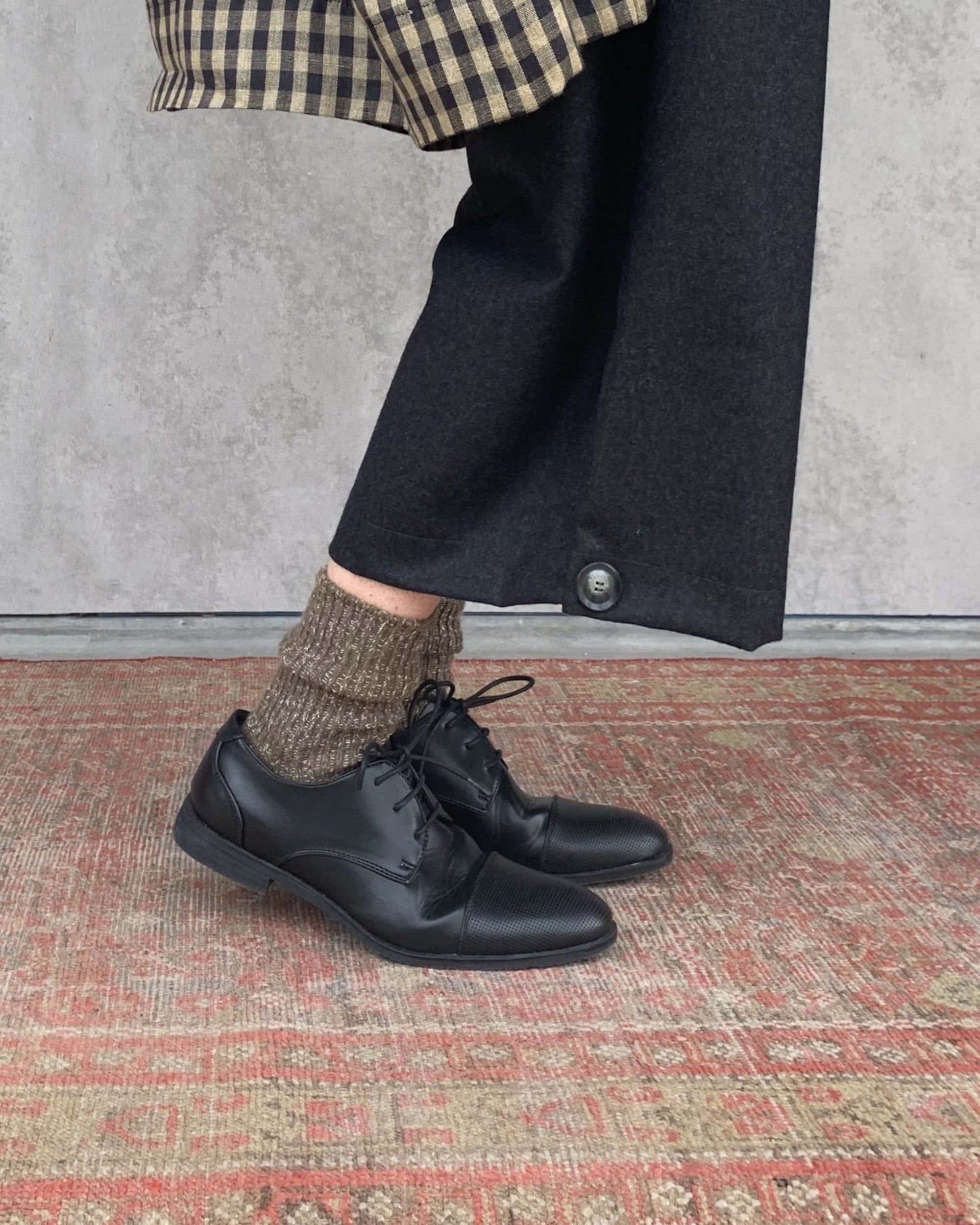 nishiguchi kutsushita : boston hemp cotton socks